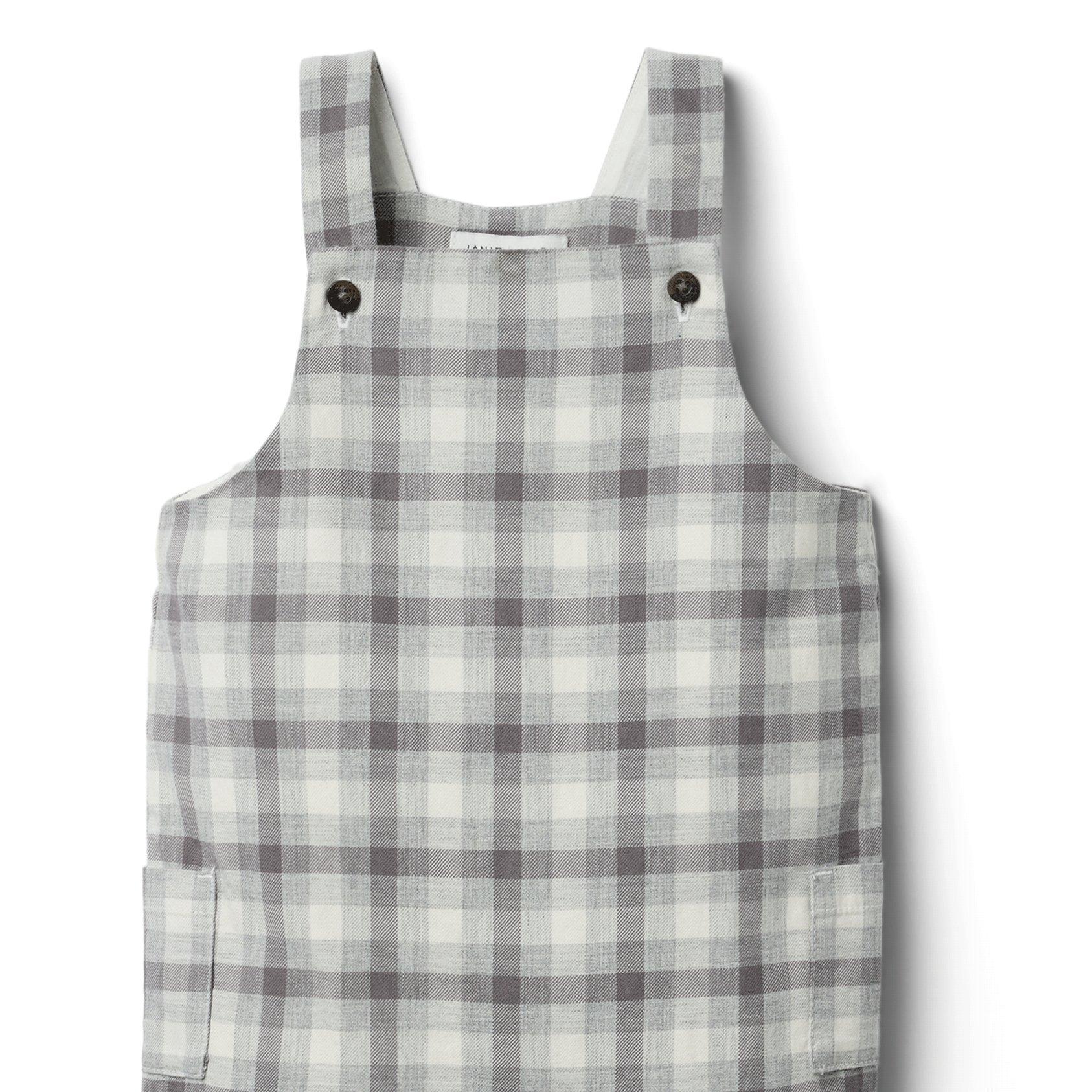Baby Plaid Overall image number 2