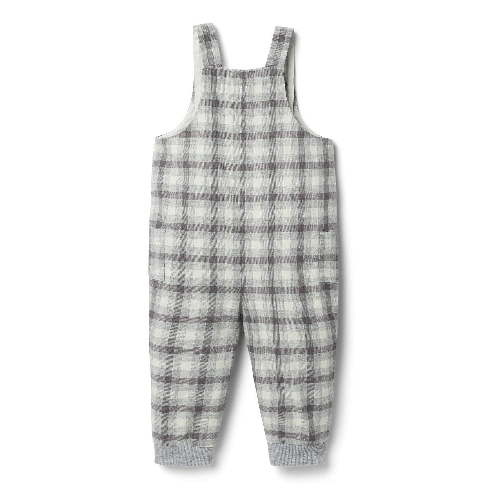 Baby Plaid Overall image number 1