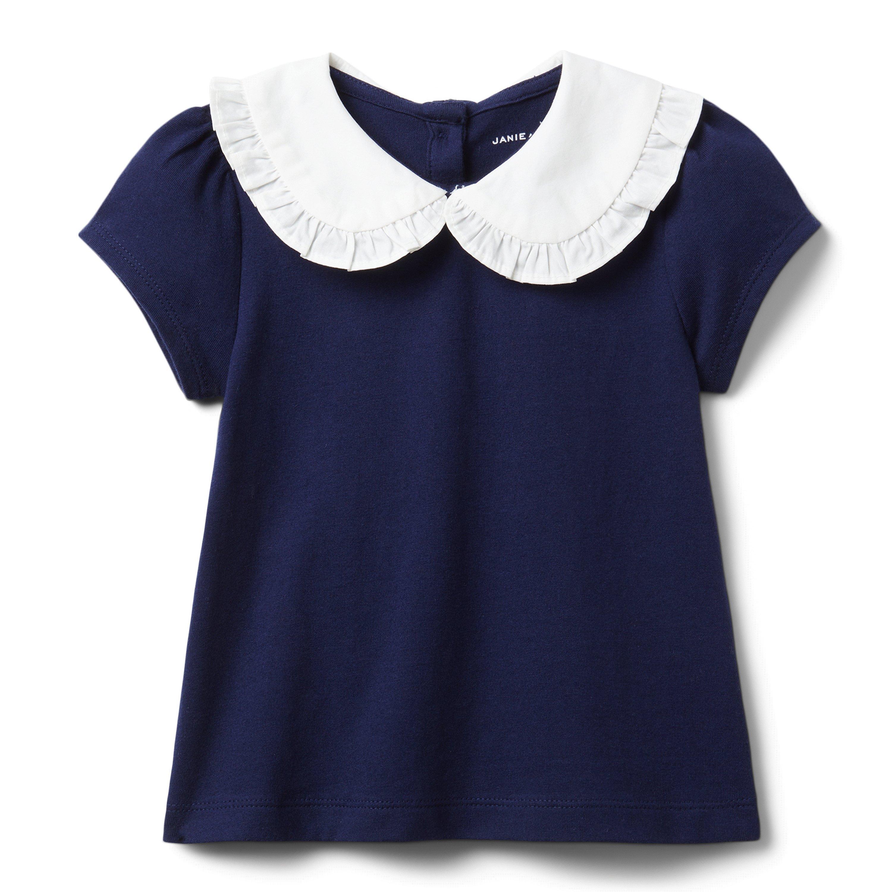 Ruffle Collar Top image number 0