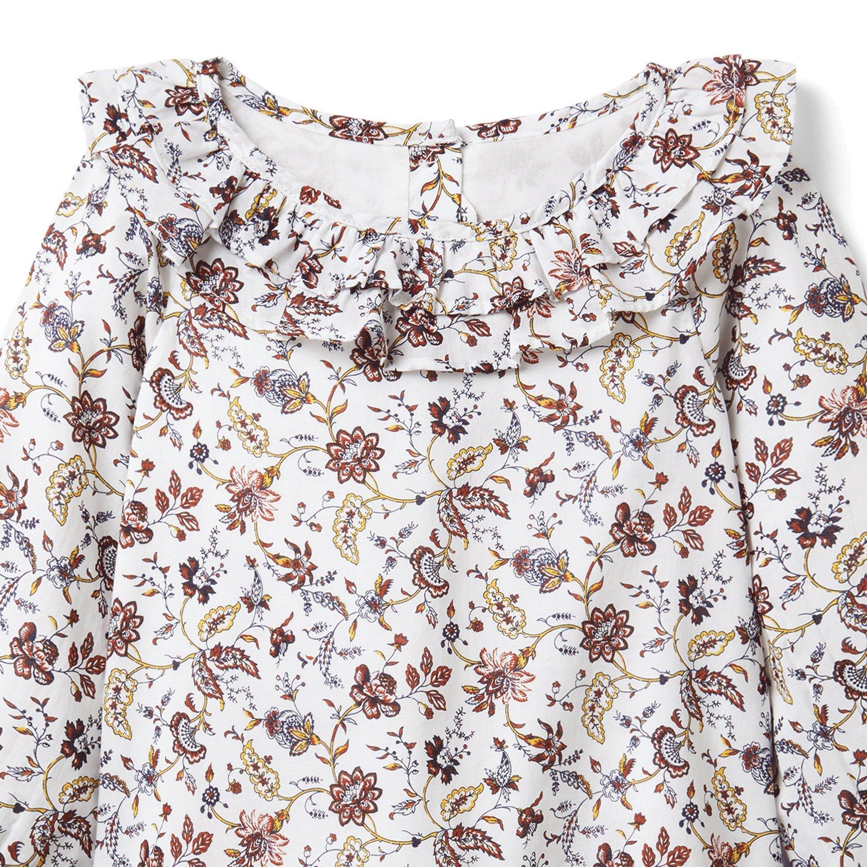 Floral Ruffle Top image number 2