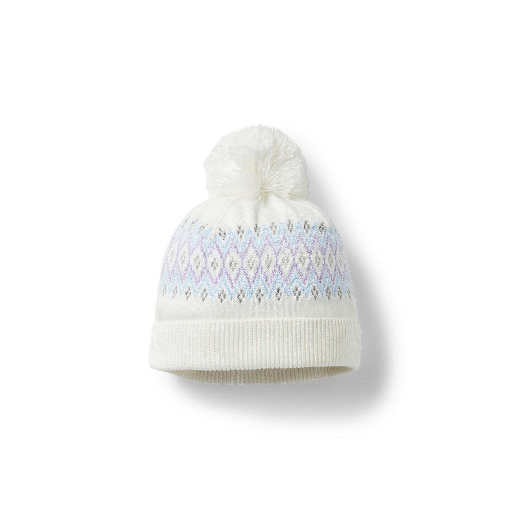 Baby Fair Isle Pom Beanie image number 0