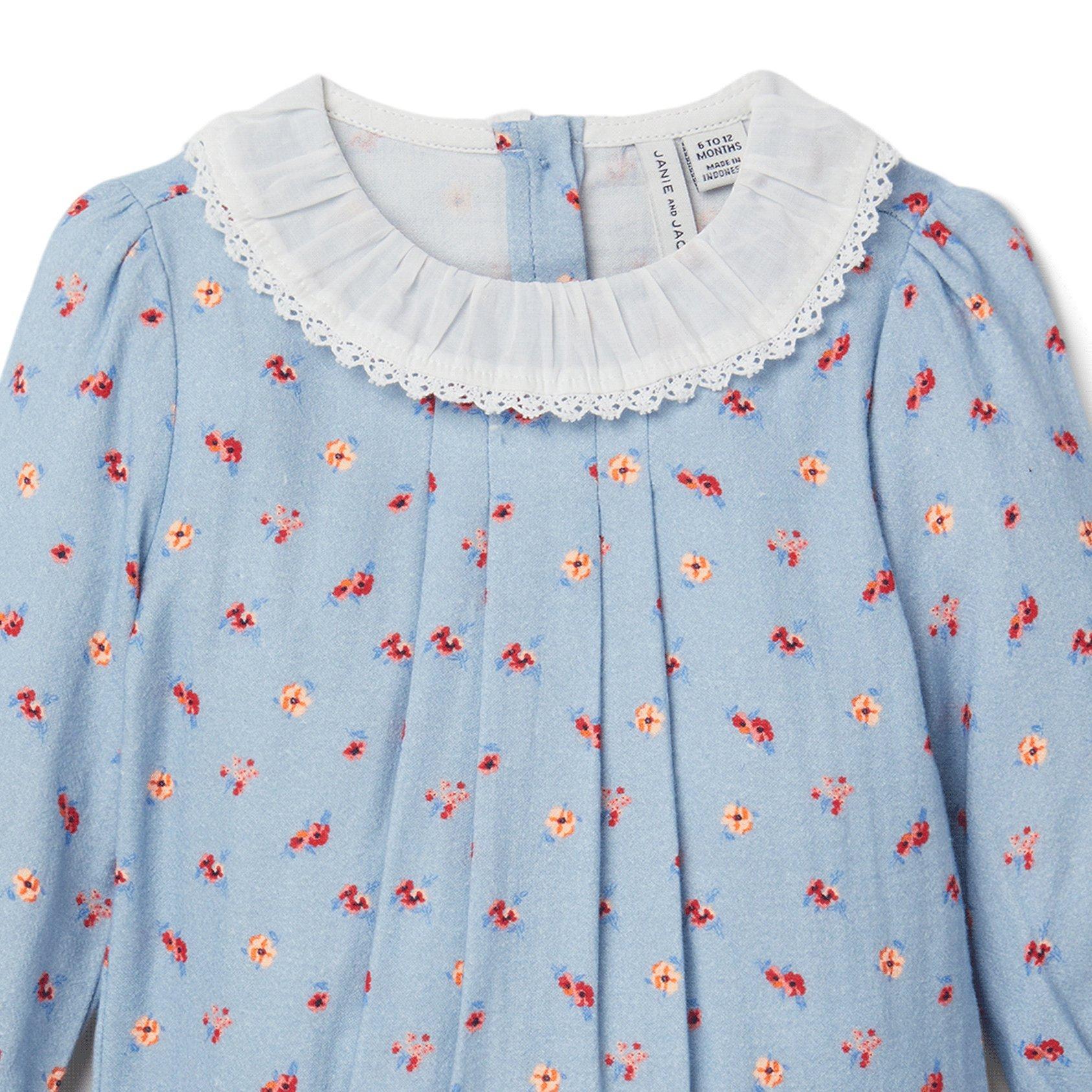 Baby Floral Romper  image number 1