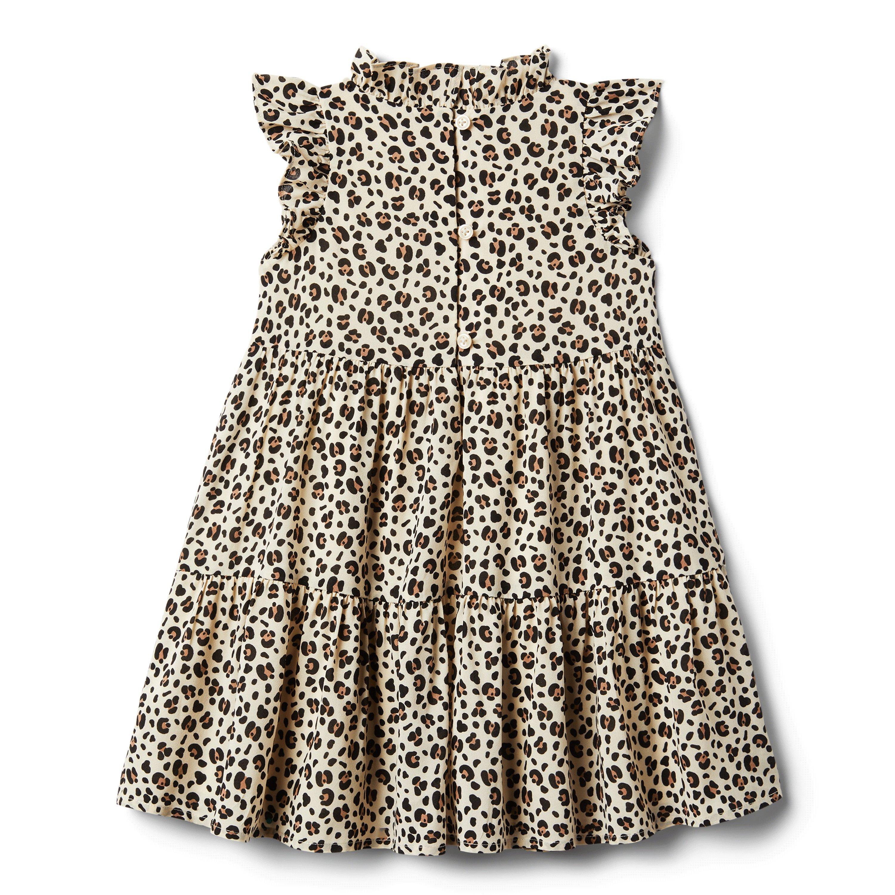 Leopard Ruffle Dress image number 2