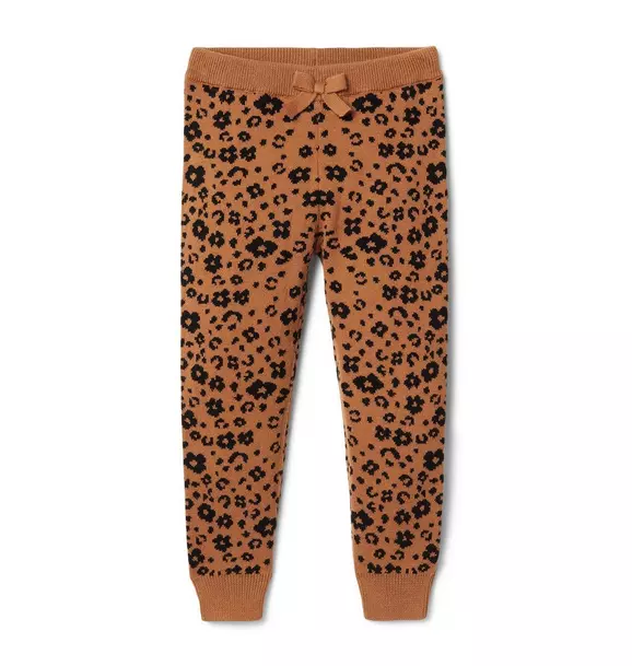 Leopard Sweater Pant
