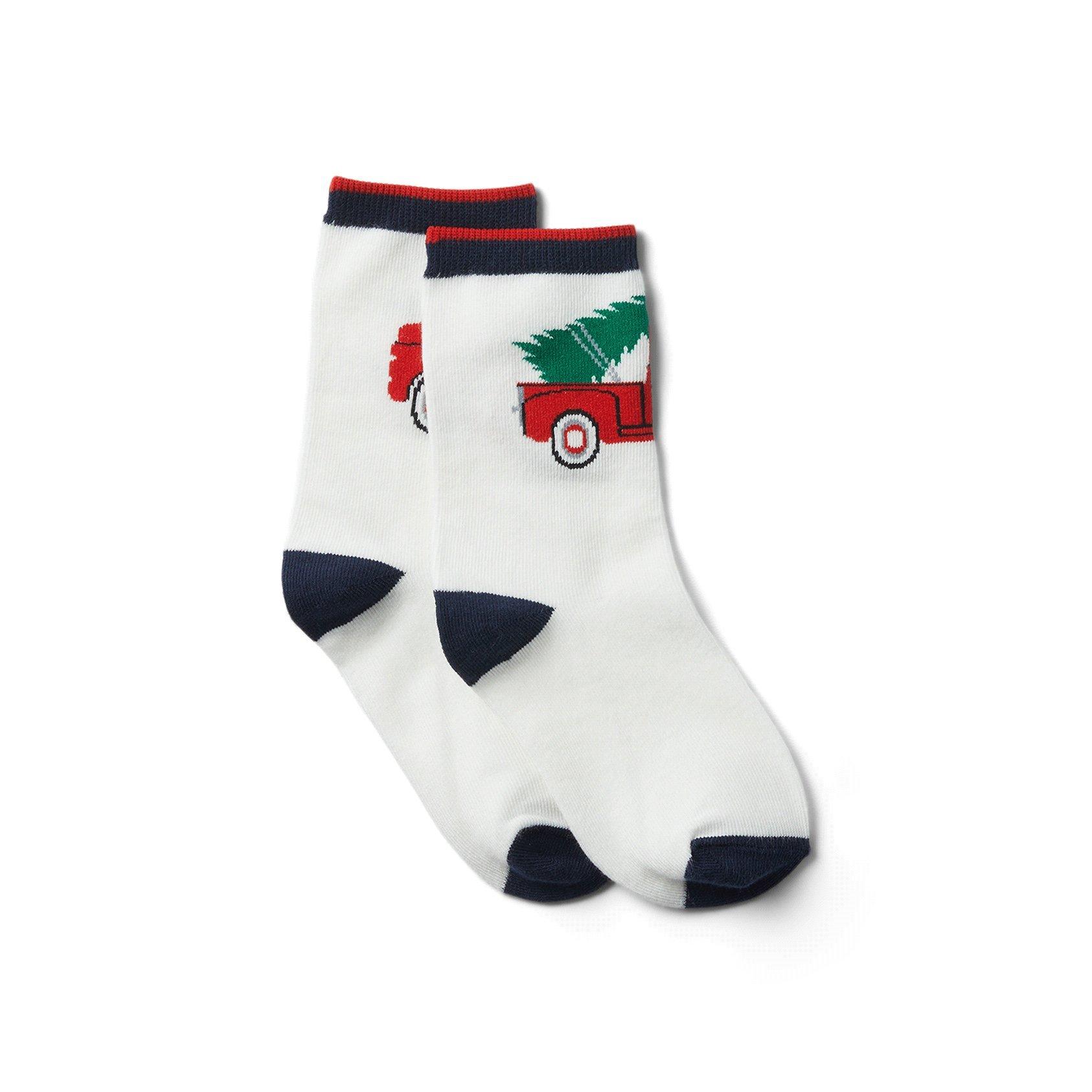 Holiday Truck Sock image number 0