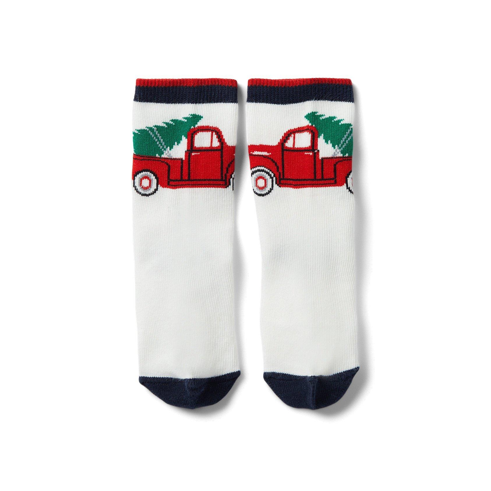 Holiday Truck Sock image number 1