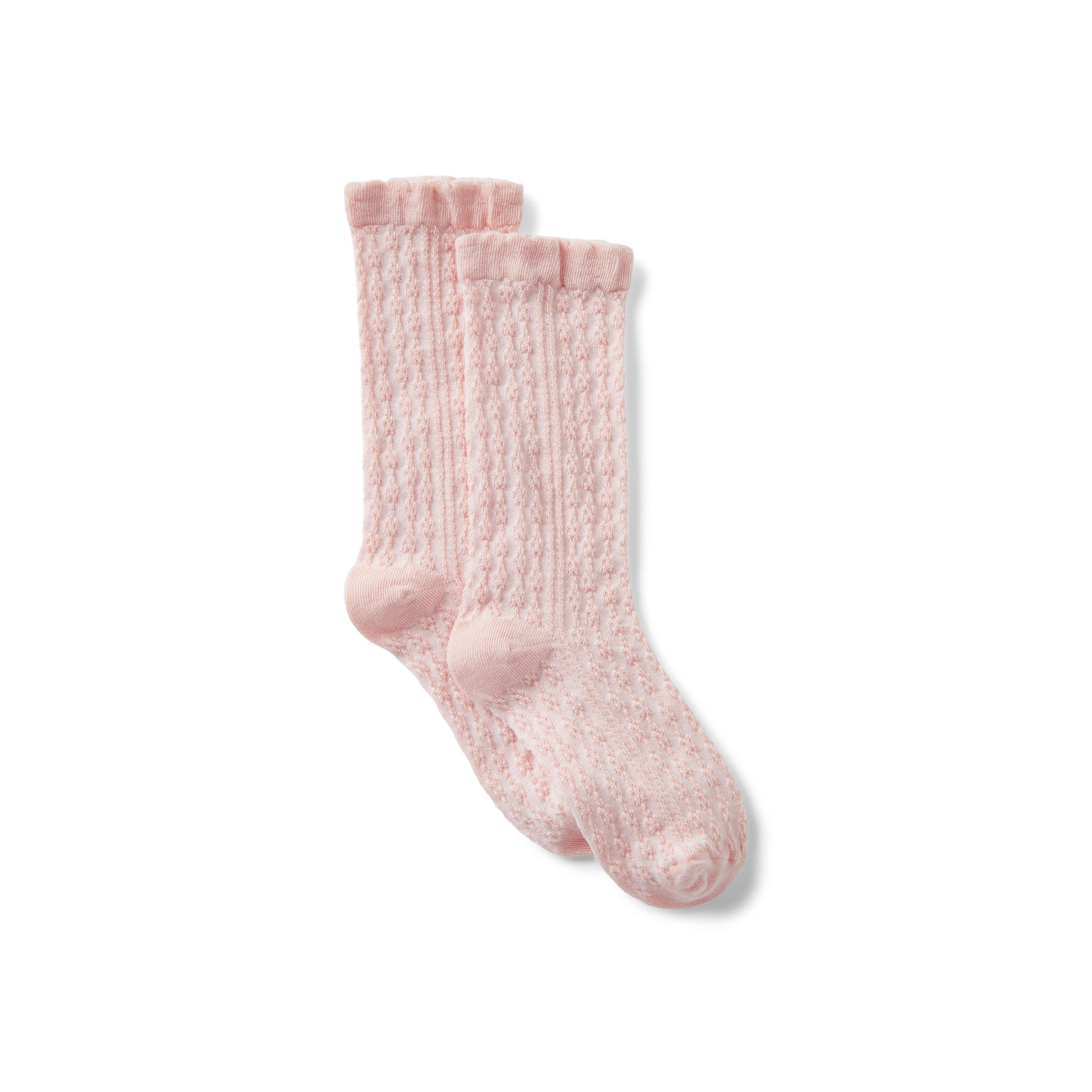 The Knee-High Pointelle Sock image number 0