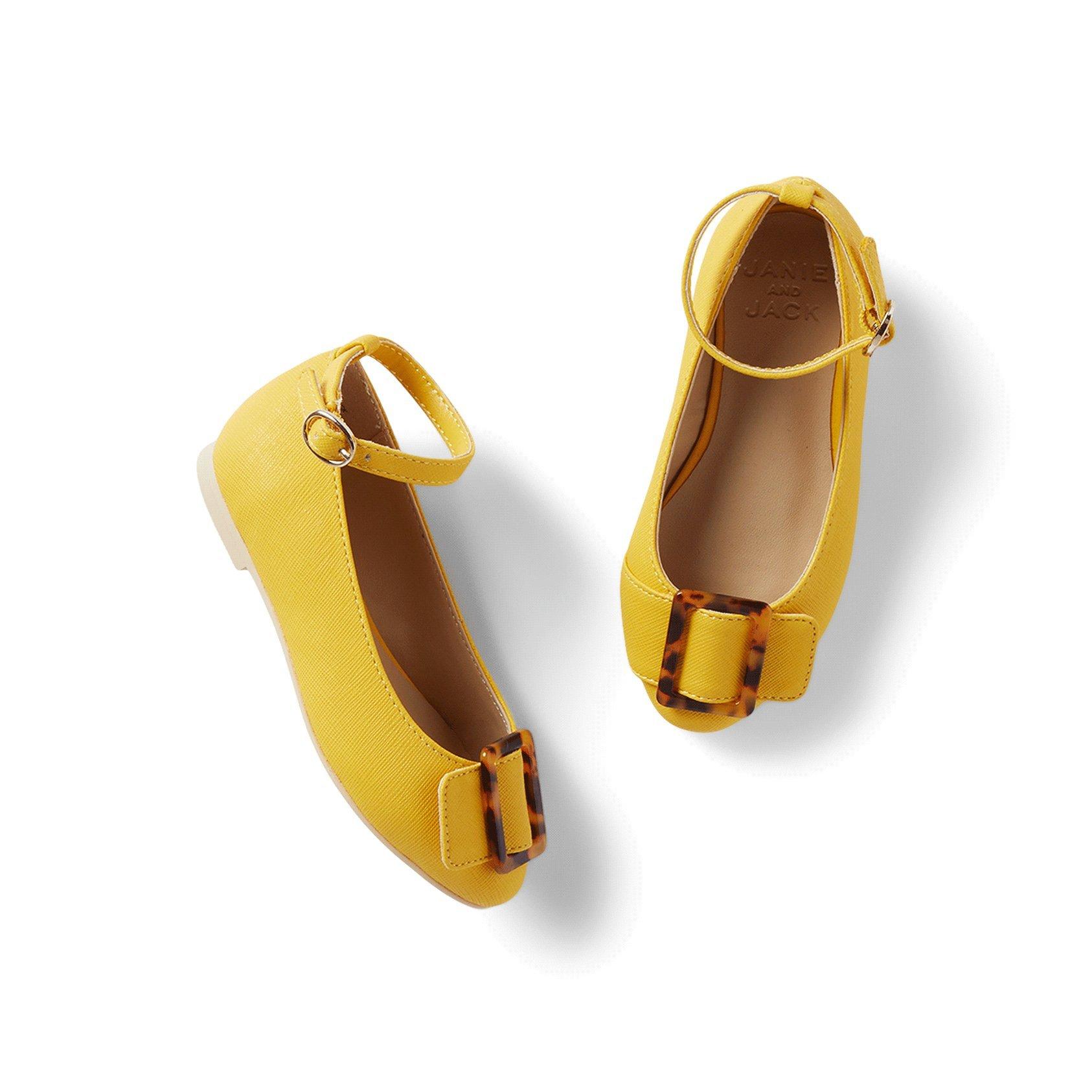 Square Tortoise Buckle Flat 