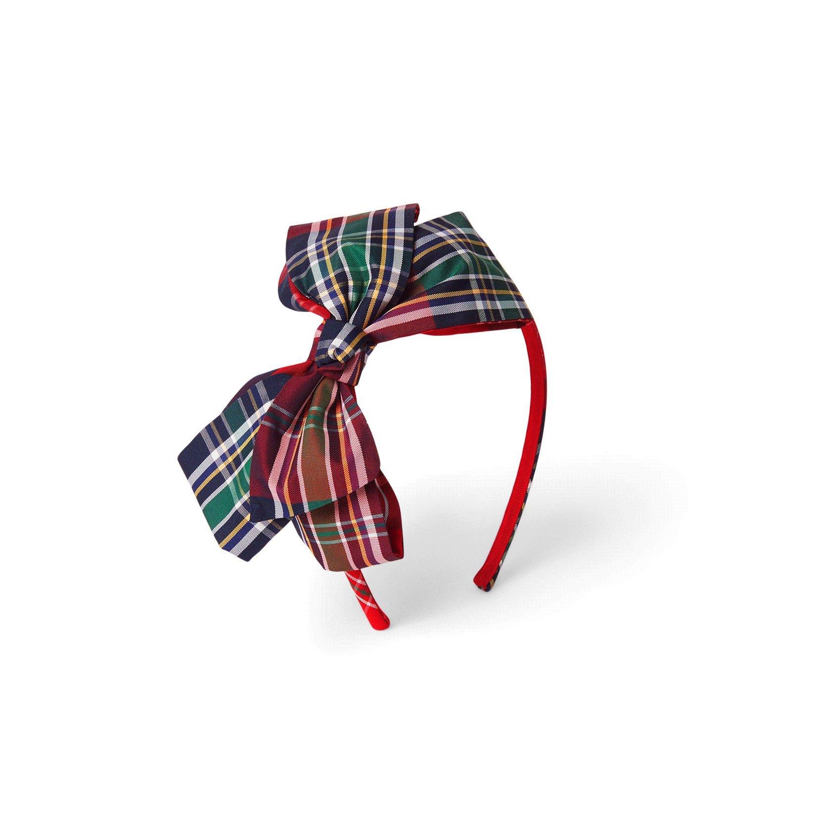 Plaid Bow Headband