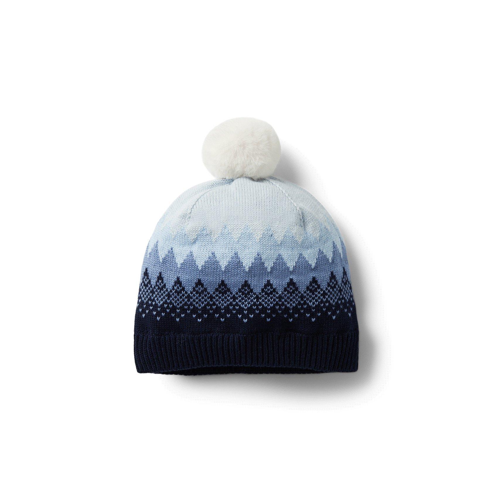 Fair Isle Pom Beanie