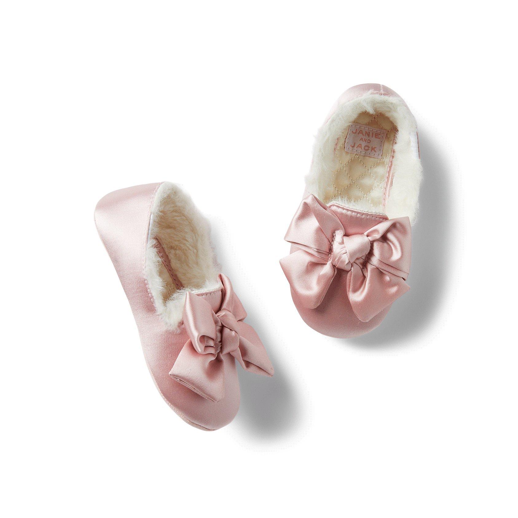 Satin Bow Slipper image number 0