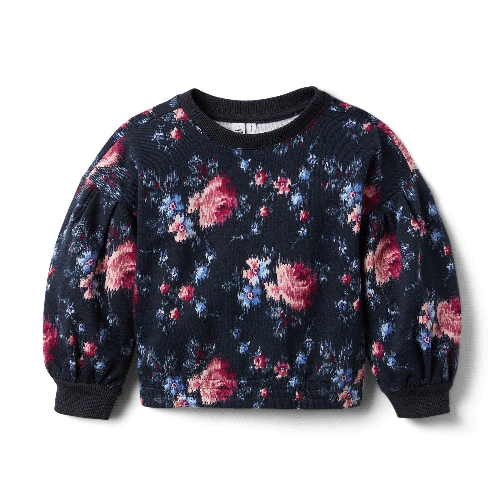 Brown Girls Do Ballet Floral Sweatshirt