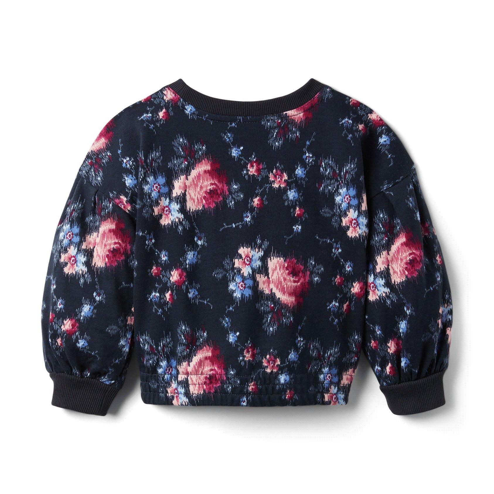 Brown Girls Do Ballet Floral Sweatshirt image number 1