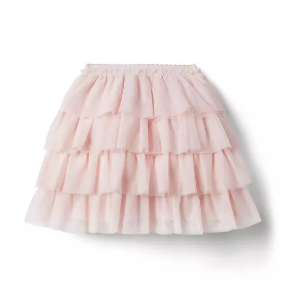 Brown Girls Do Ballet Tiered Tulle Skirt image number 0