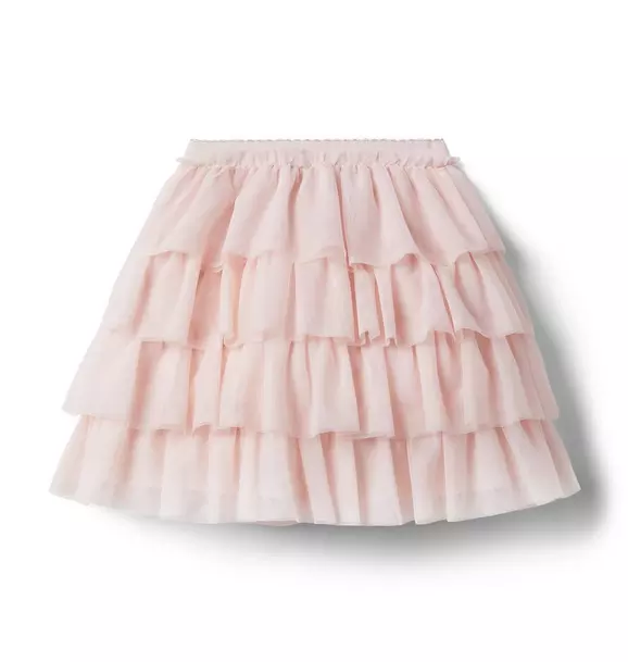 Brown Girls Do Ballet Tiered Tulle Skirt image number 1