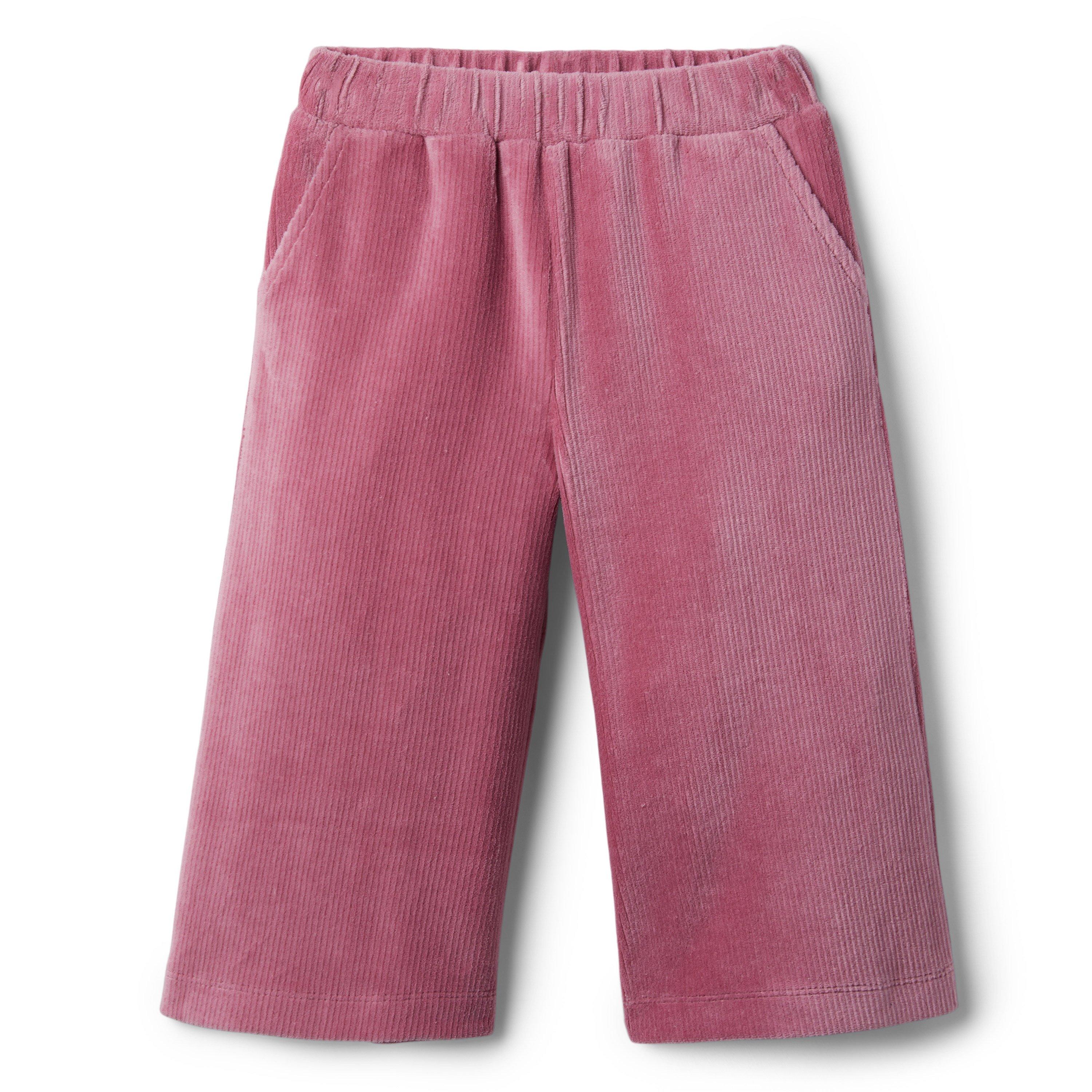 Brown Girls Do Ballet Corduroy Velour Wide Leg Pant image number 0