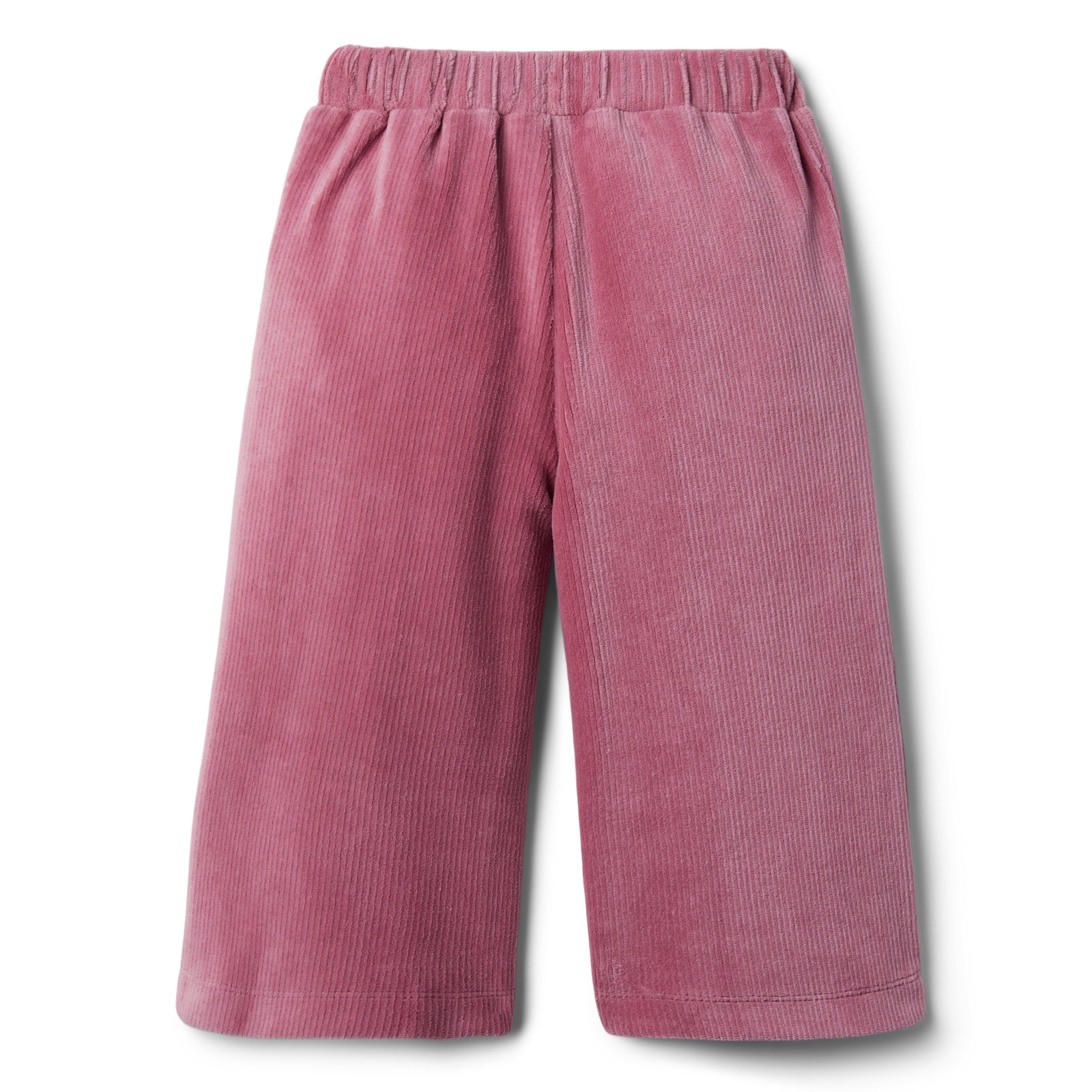 Brown Girls Do Ballet Corduroy Velour Wide Leg Pant image number 1