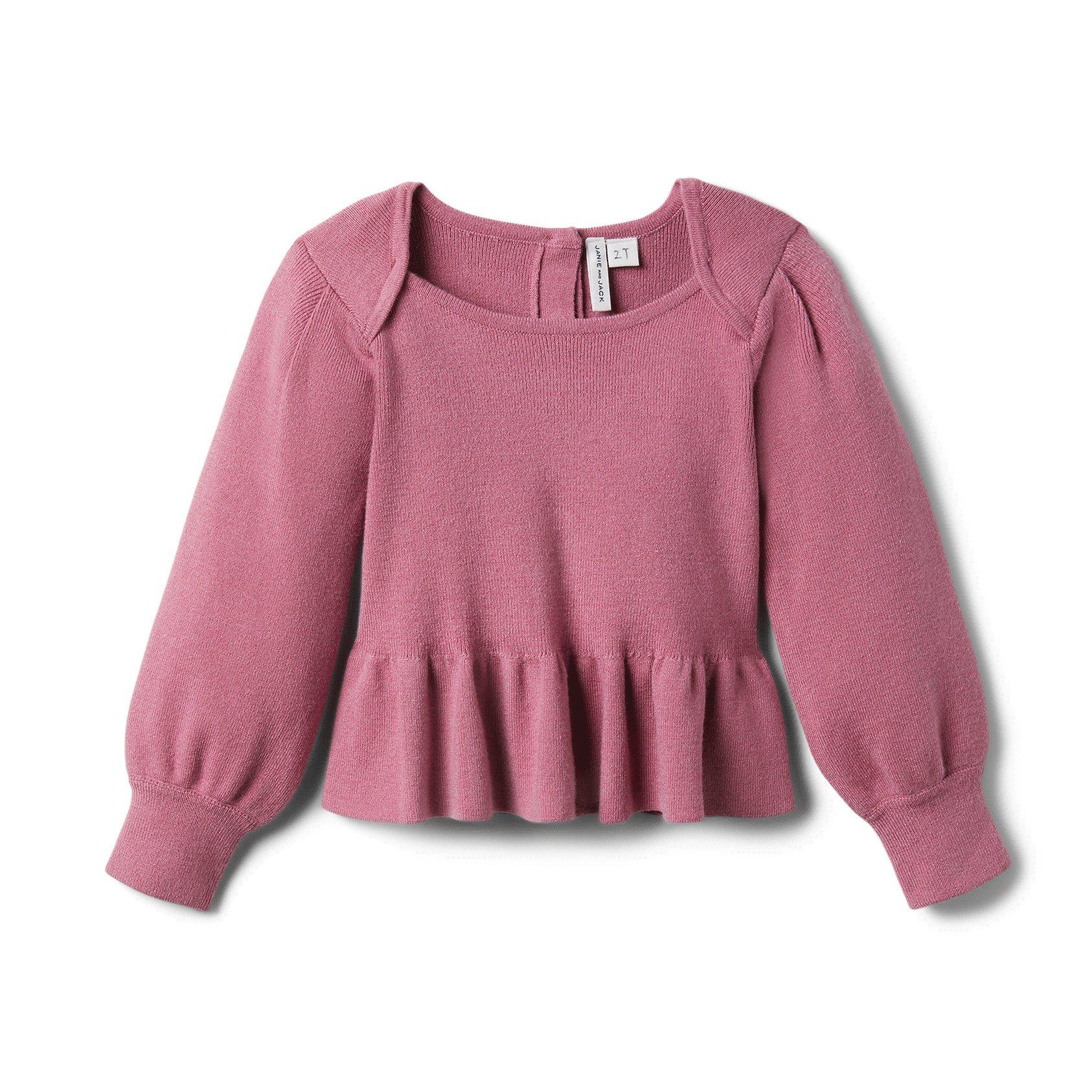 Brown Girls Do Ballet Peplum Sweater image number 0