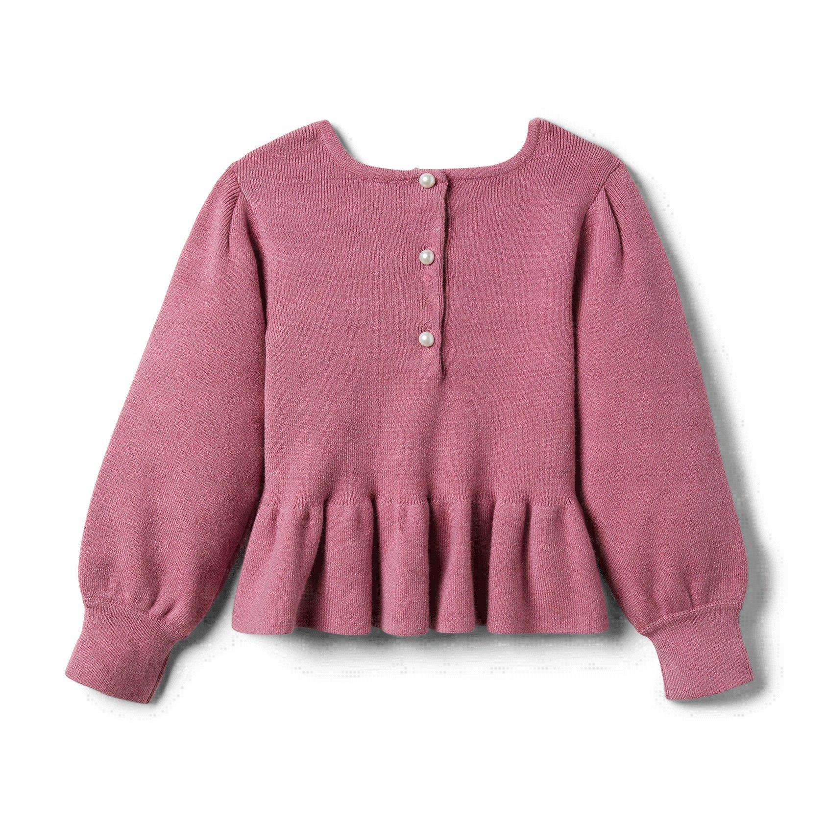 Brown Girls Do Ballet Peplum Sweater image number 1