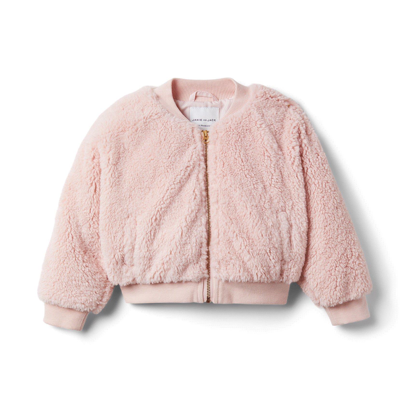 Brown Girls Do Ballet Faux Fur Bomber Jacket
