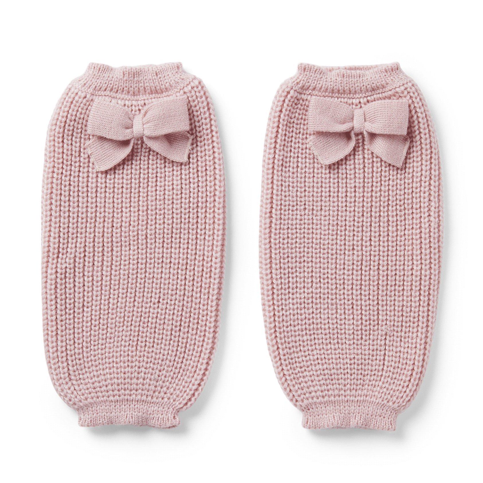 Brown Girls Do Ballet Knit Bow Leg Warmer image number 0