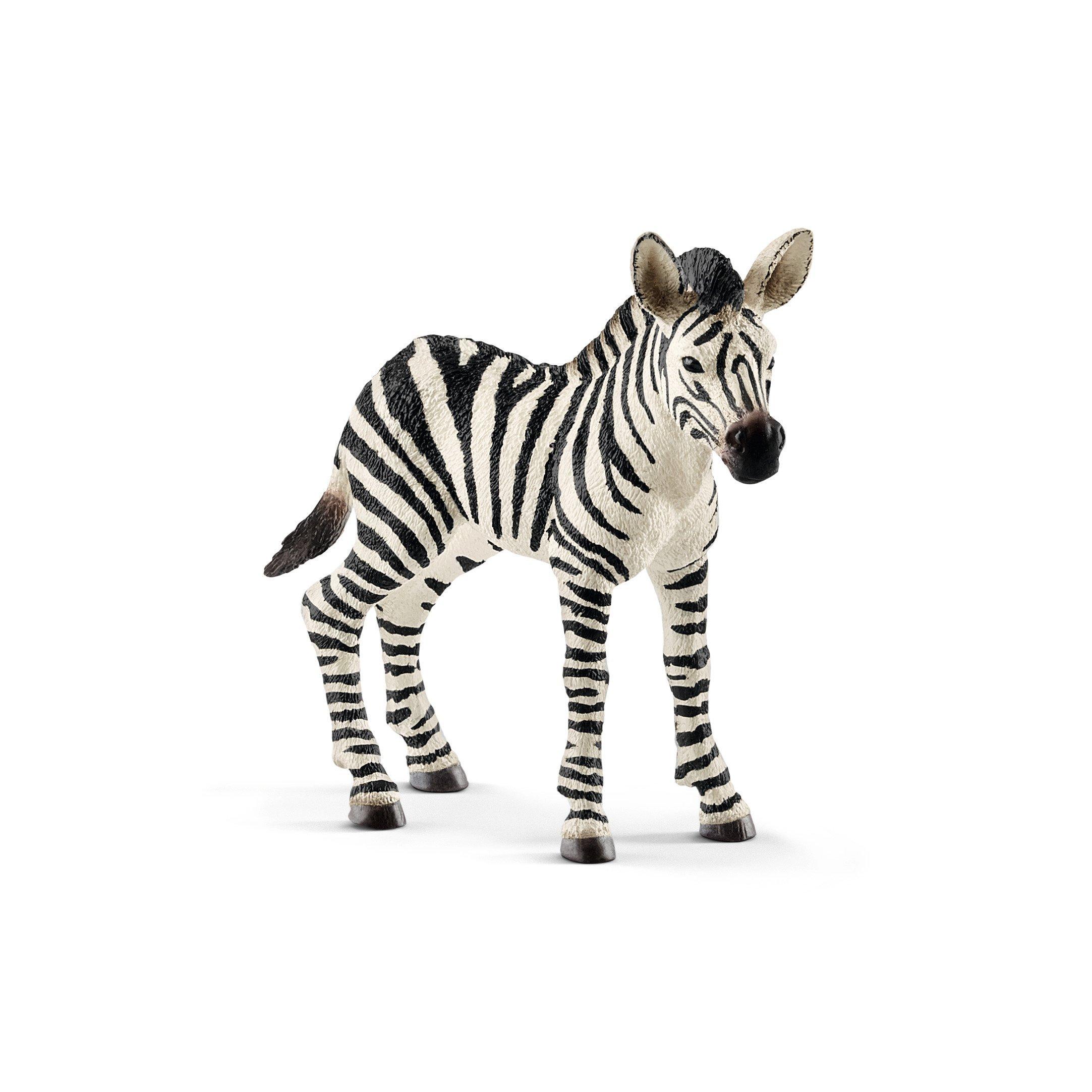 Schleich Zebra Foal Figurine image number 0