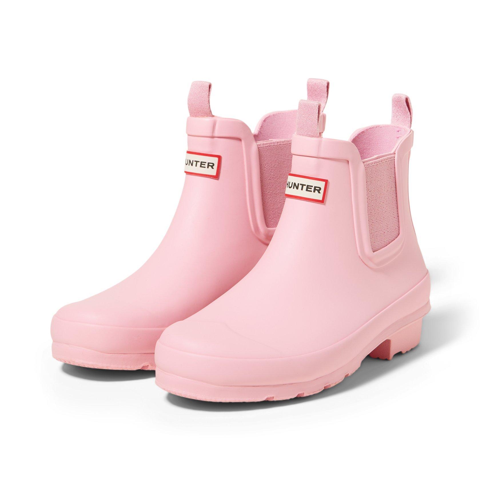 Collections Barely Pink Hunter Original Big Kids Chelsea Rain Boot