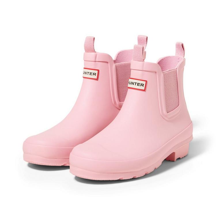 tæt telt Emotion Collections Barely Pink Hunter Original Big Kids Chelsea Rain Boot by Janie  and Jack