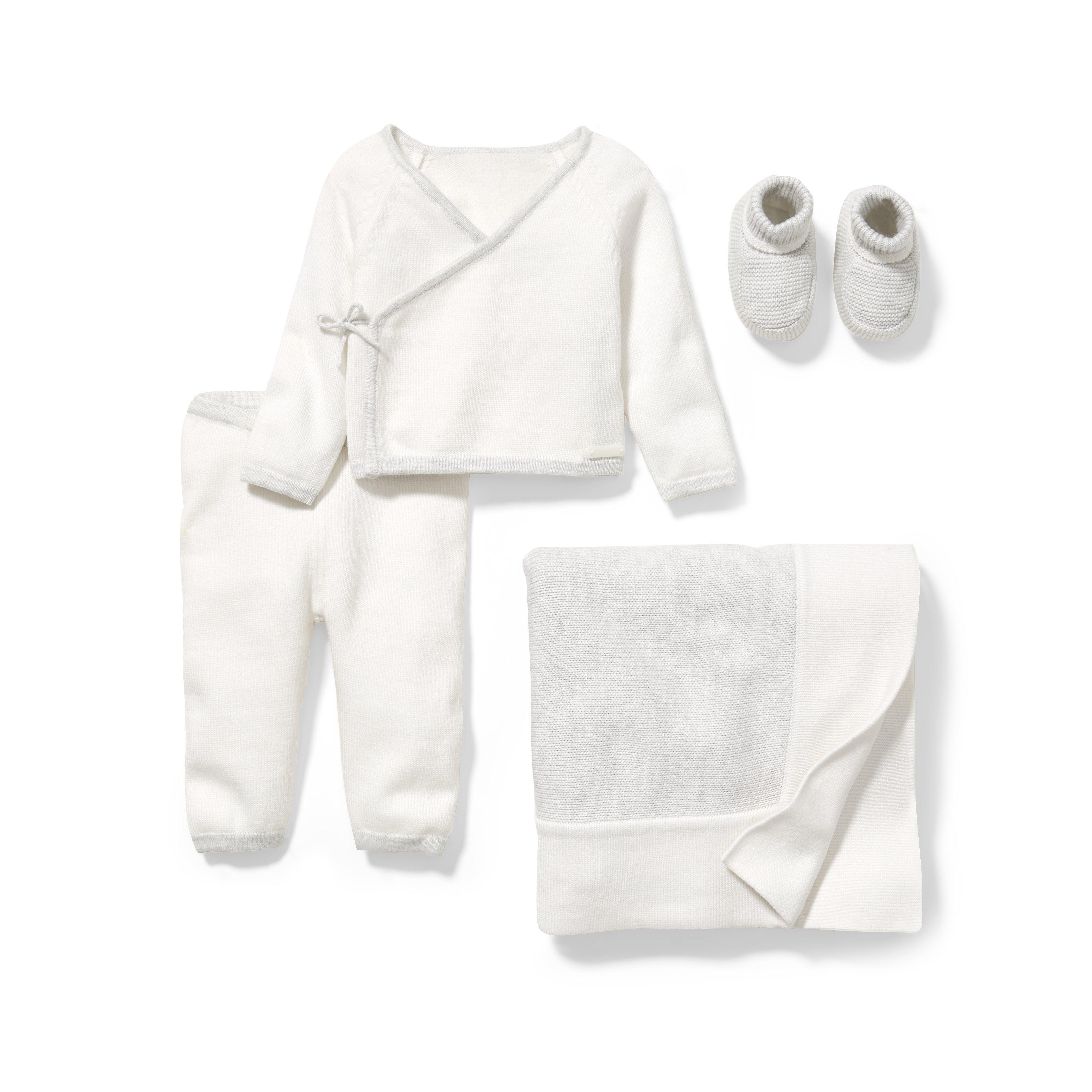 Baby 3-Piece White Take Me Home Gift Box image number 0