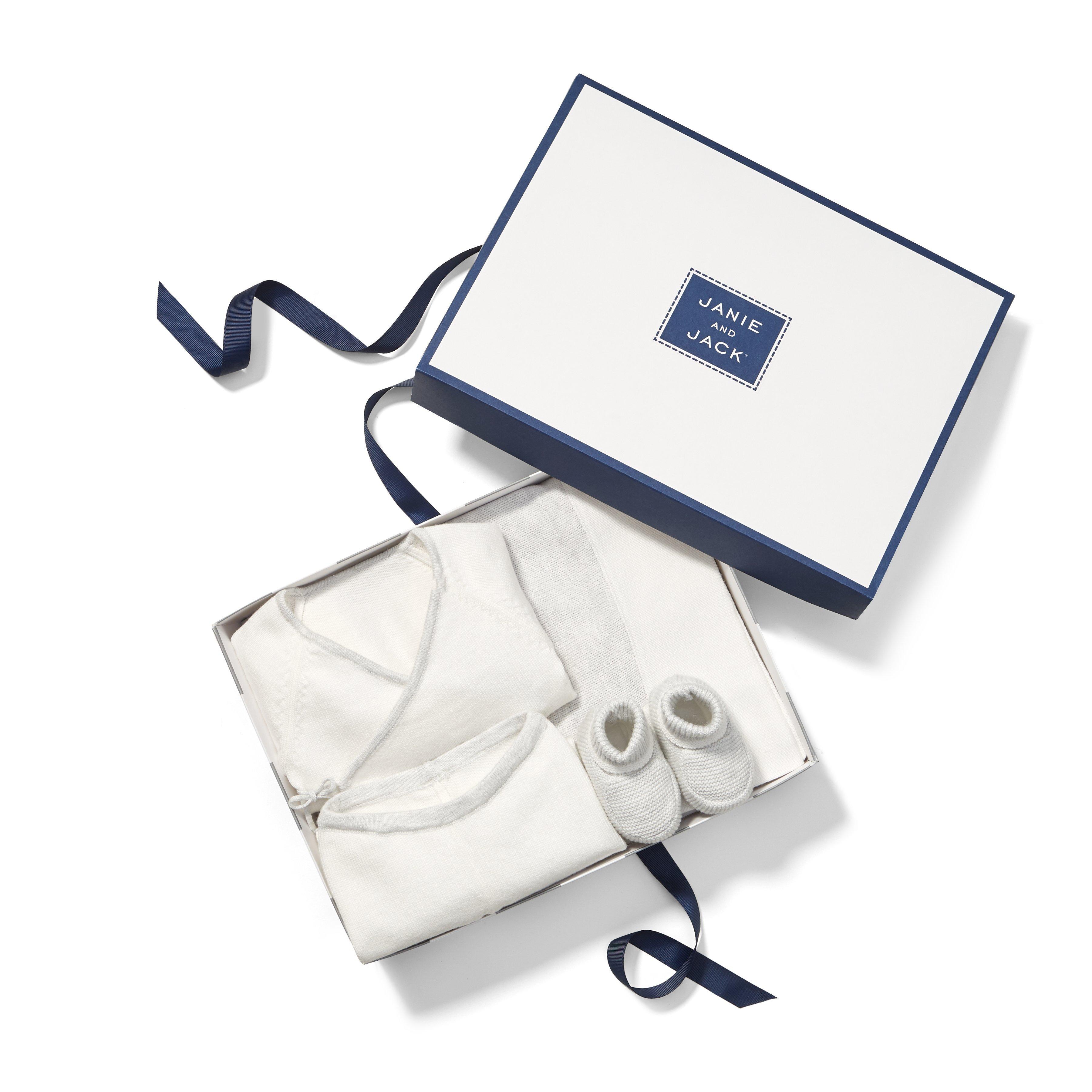 Baby 3-Piece White Take Me Home Gift Box image number 1