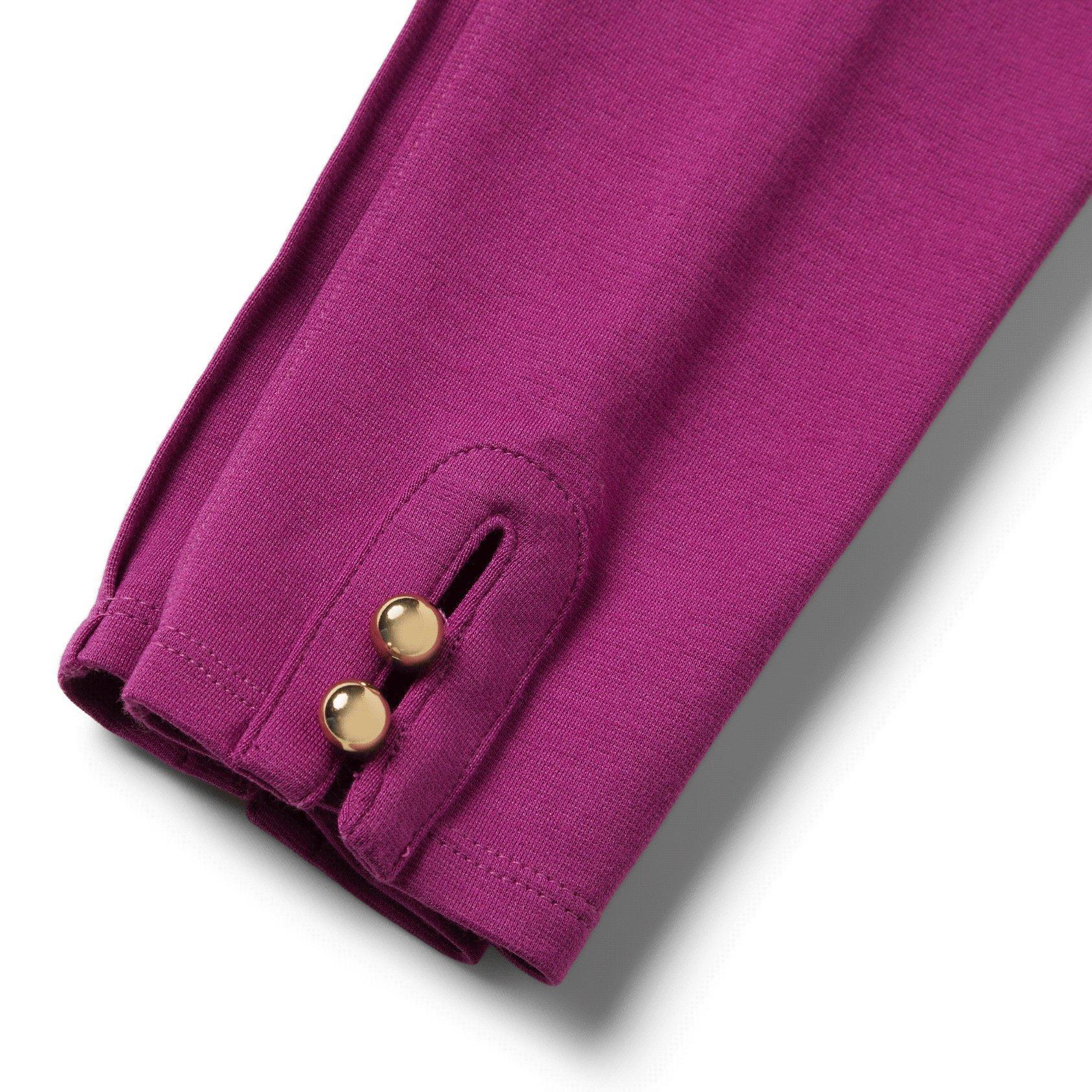 Button-Cuff Ponte Pant image number 1