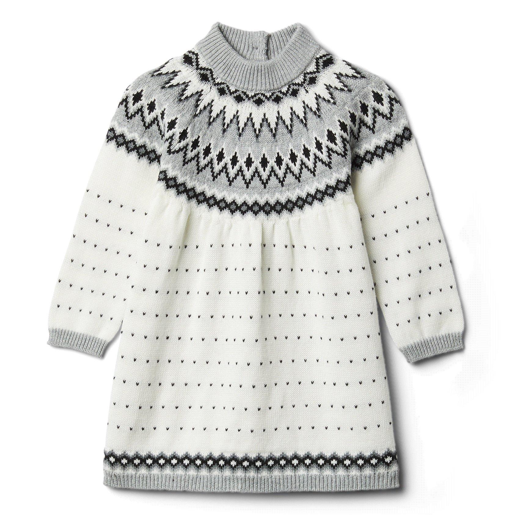 Baby Fair Isle Sweater Dress image number 0