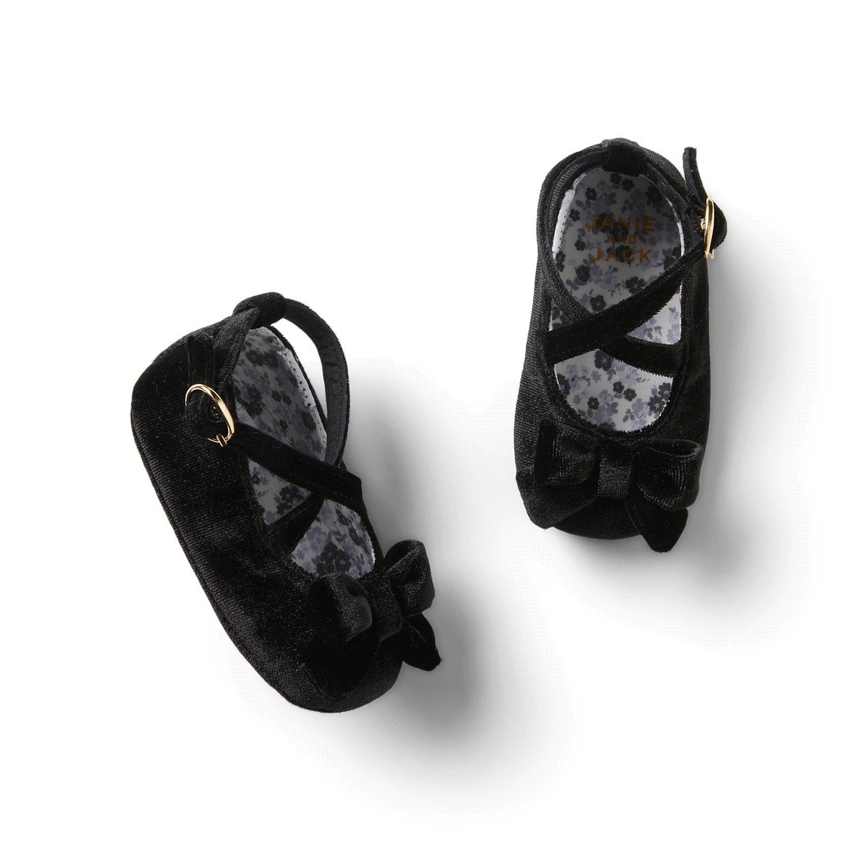Baby Bow Cross Strap Flat 