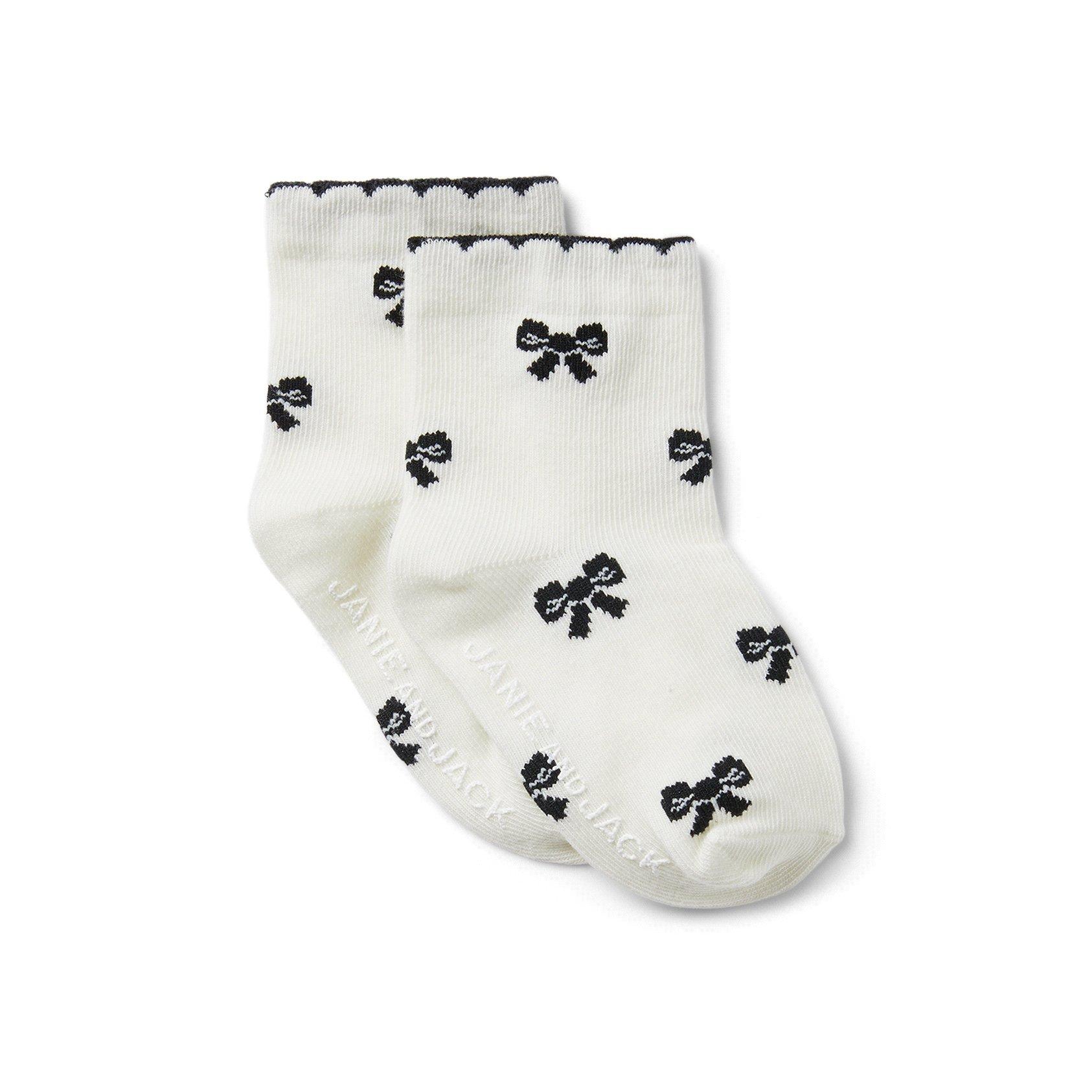 Baby sale bow socks