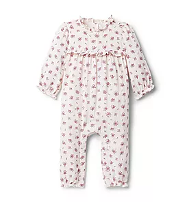 Baby Floral Ruffle 1-Piece