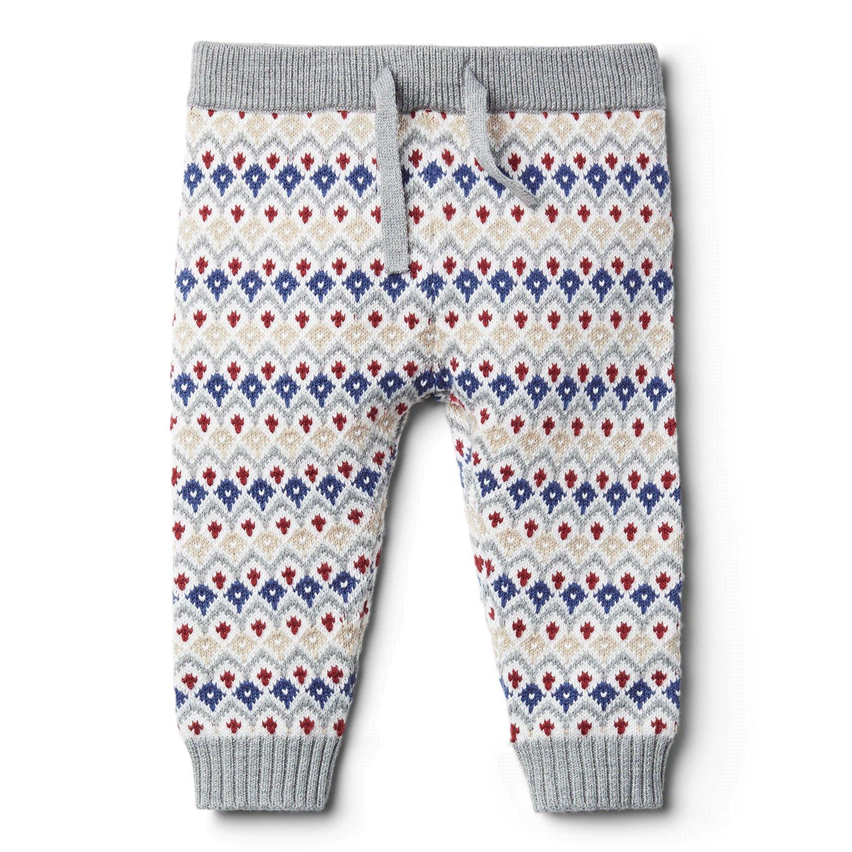 Baby Fair Isle Jogger