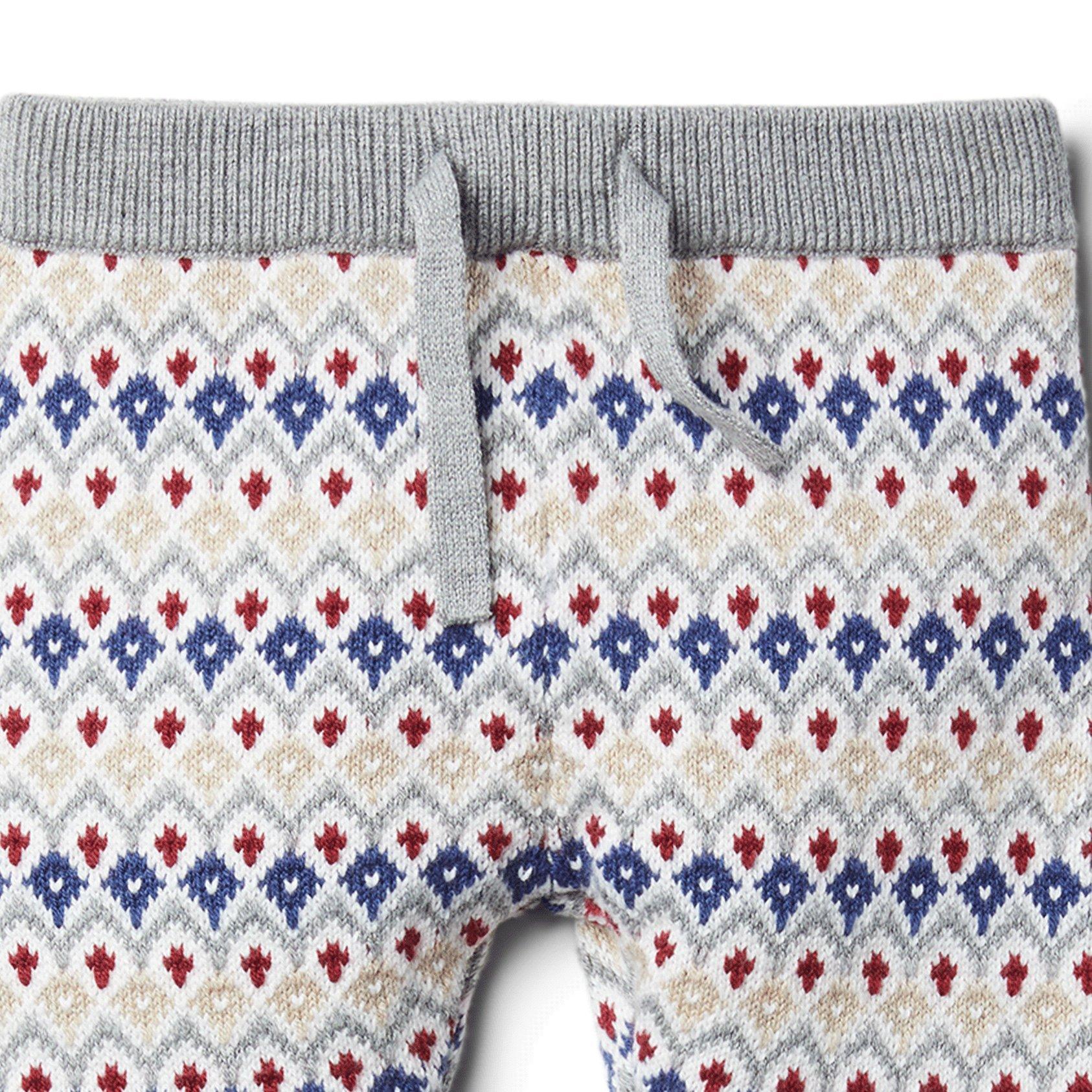 Baby Fair Isle Jogger image number 1