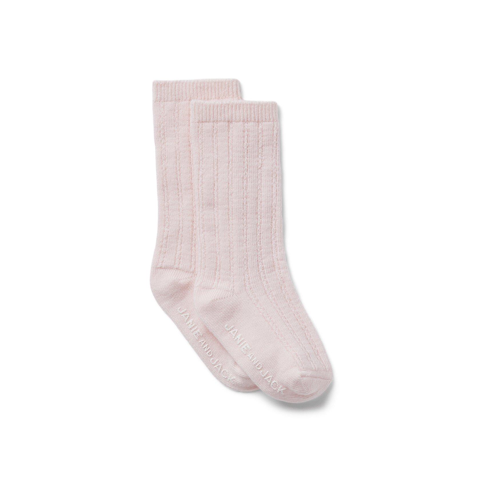 Baby Knee-High Pointelle Sock