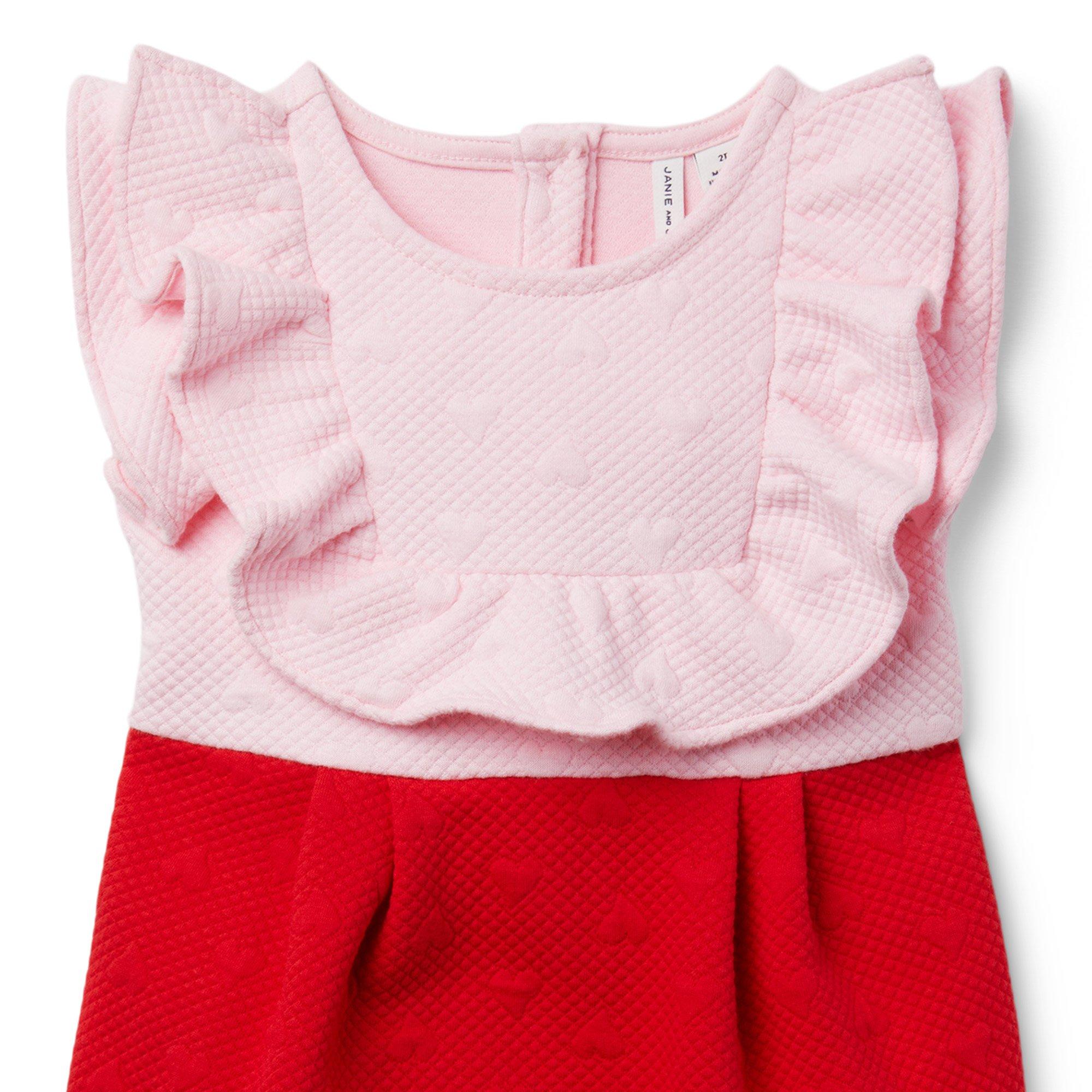 Quilted Heart Colorblocked Dress image number 2