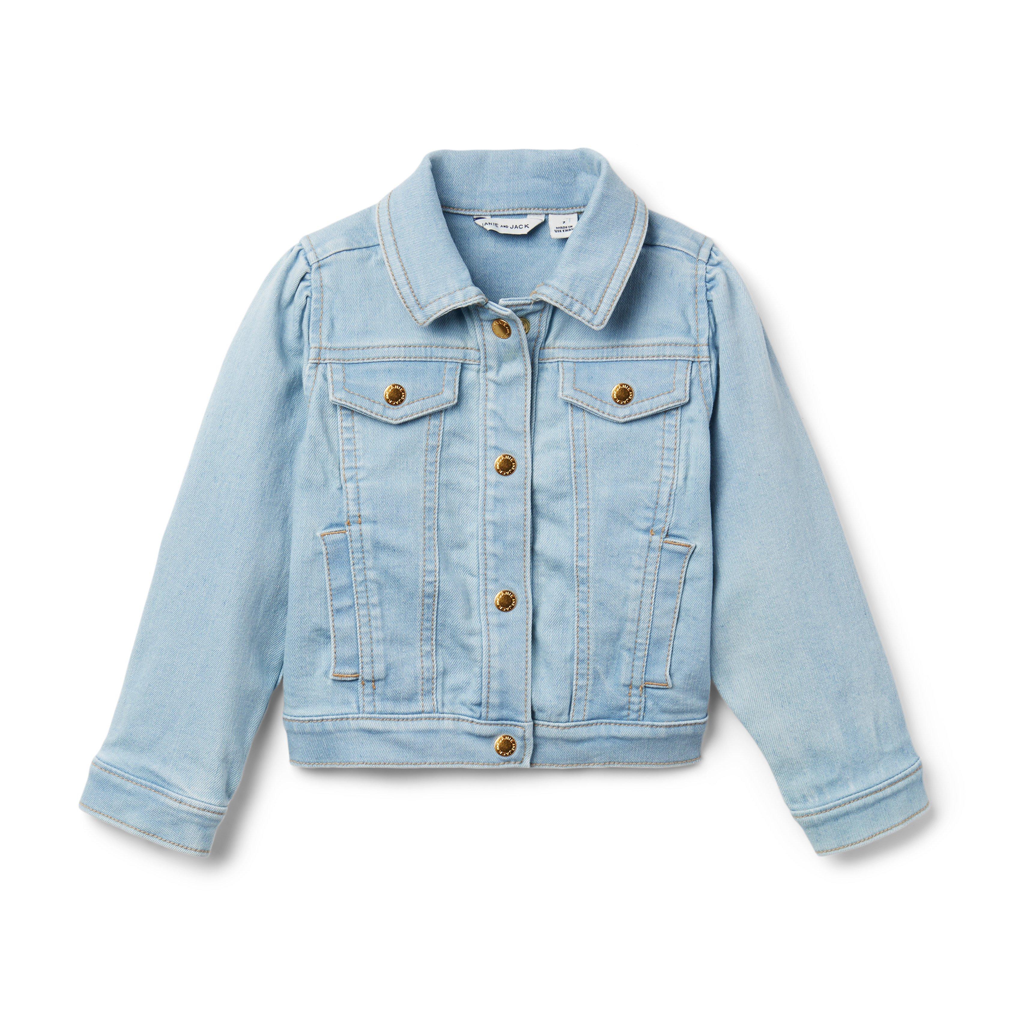 Embroidered Denim Jacket  image number 0