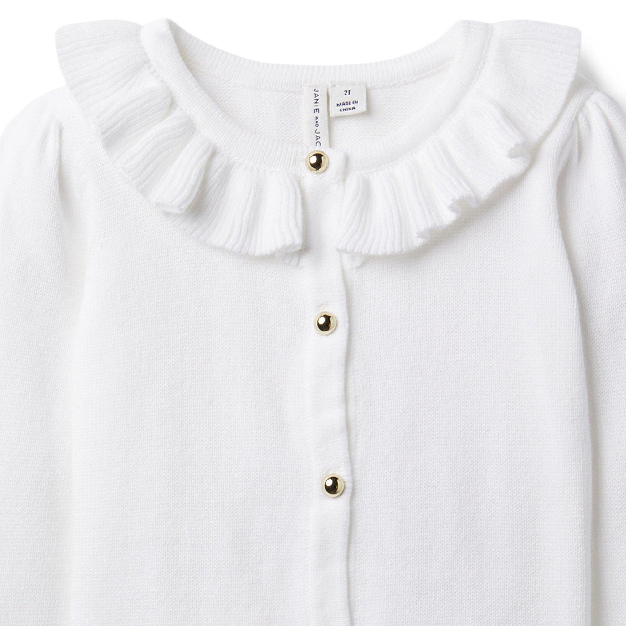 Ruffle Collar Cardigan image number 2