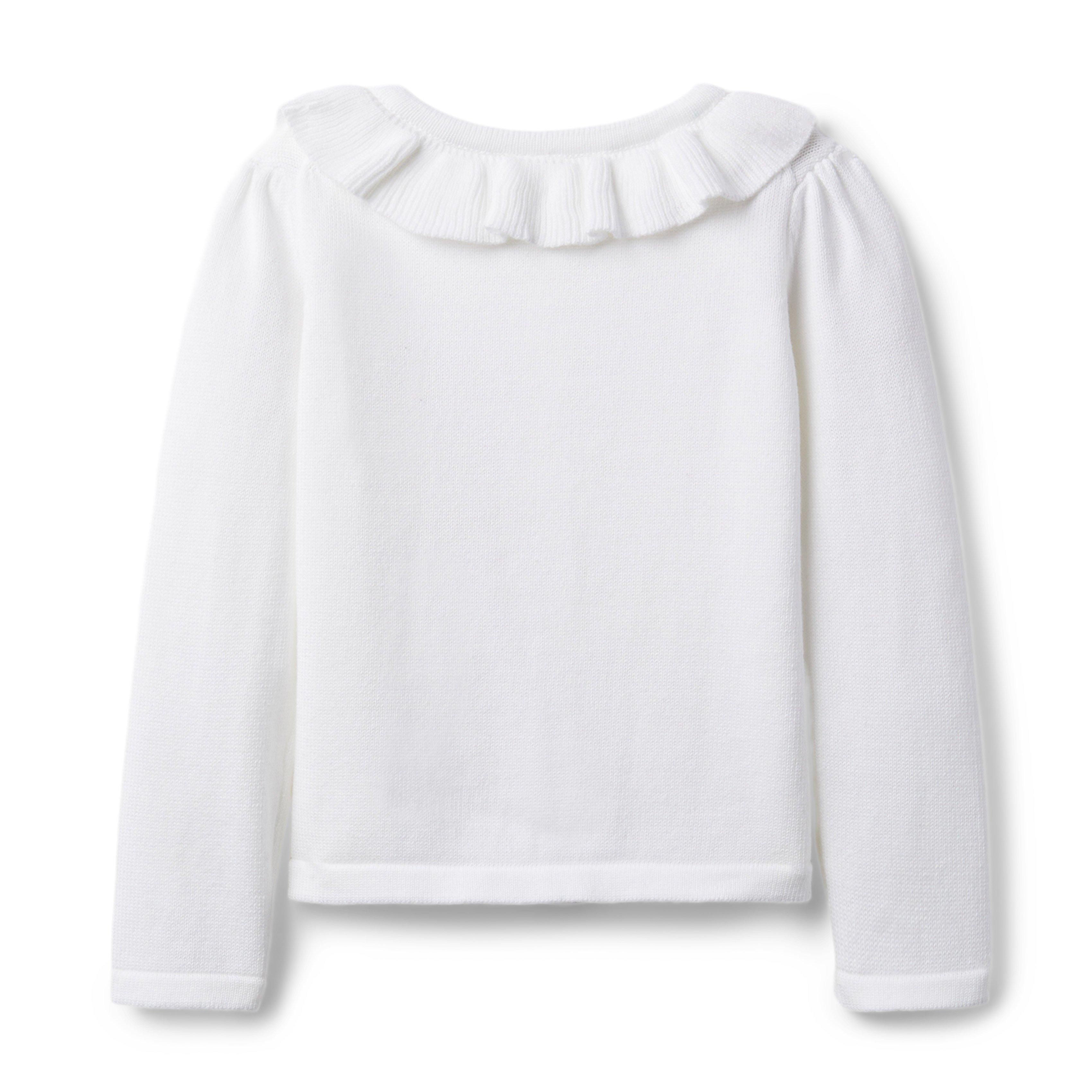 Ruffle Collar Cardigan image number 1