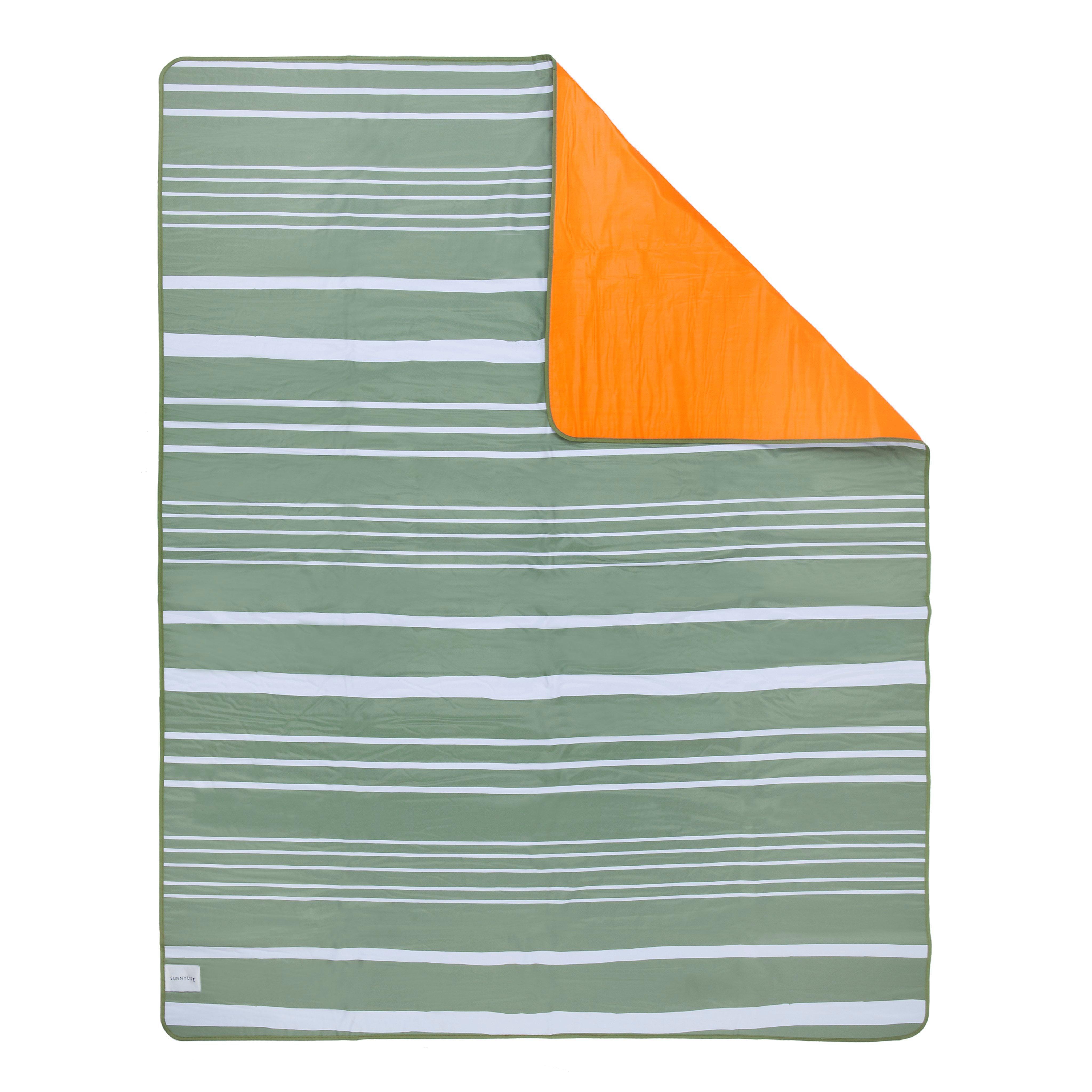Sunnylife Striped Beach And Picnic Blanket  image number 0