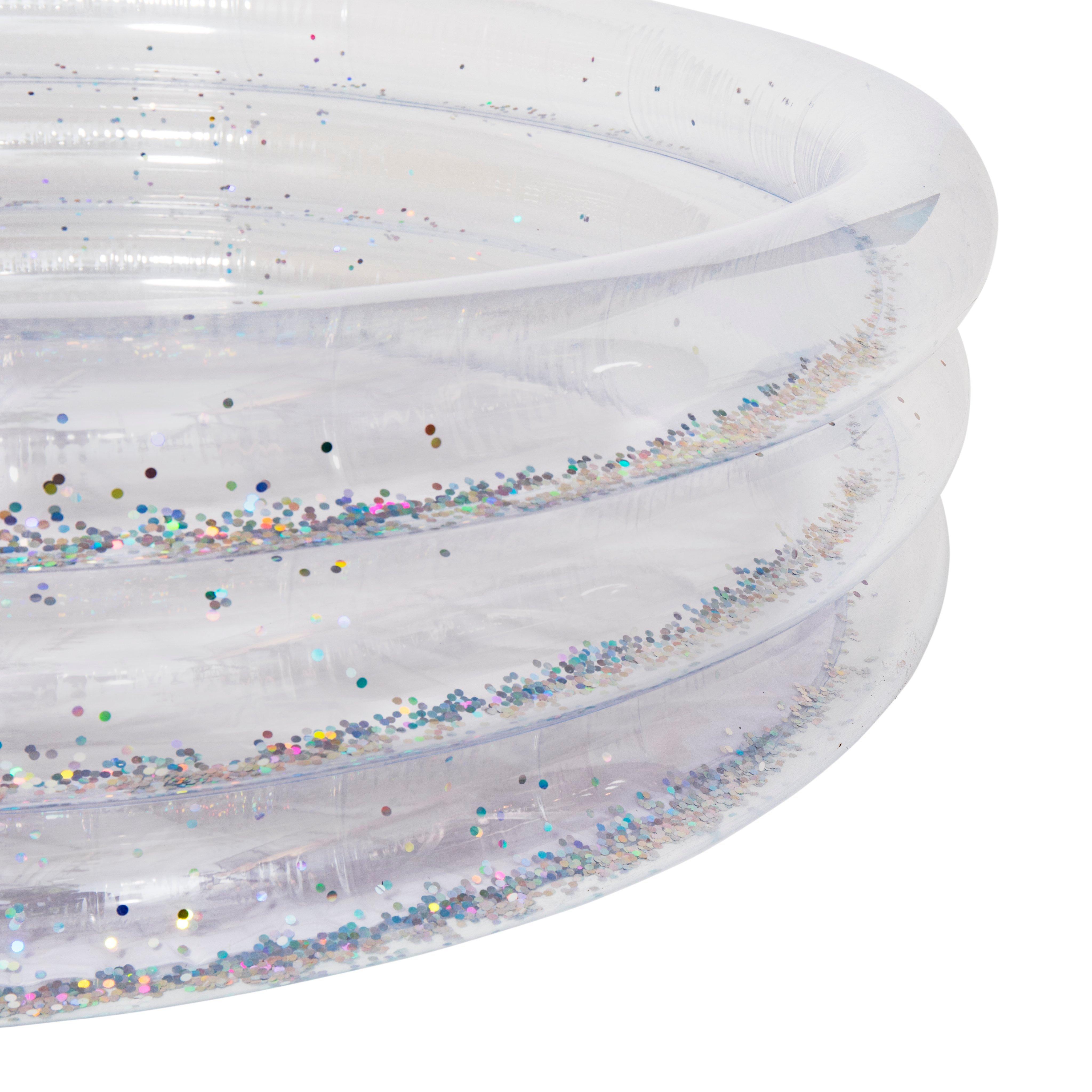 Sunnylife Glitter Inflatable Pool image number 1