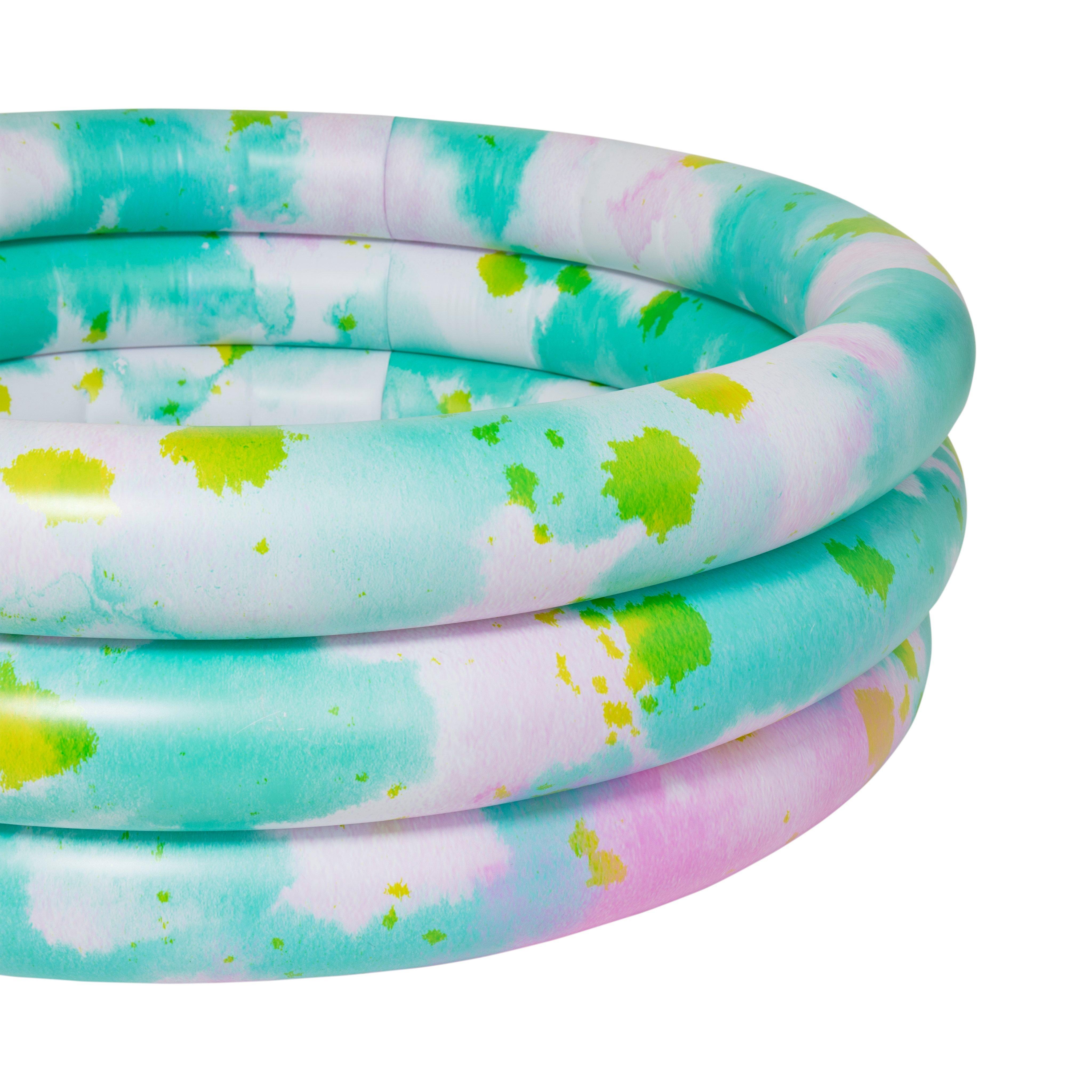 Sunnylife Tie Dye Inflatable Pool image number 2