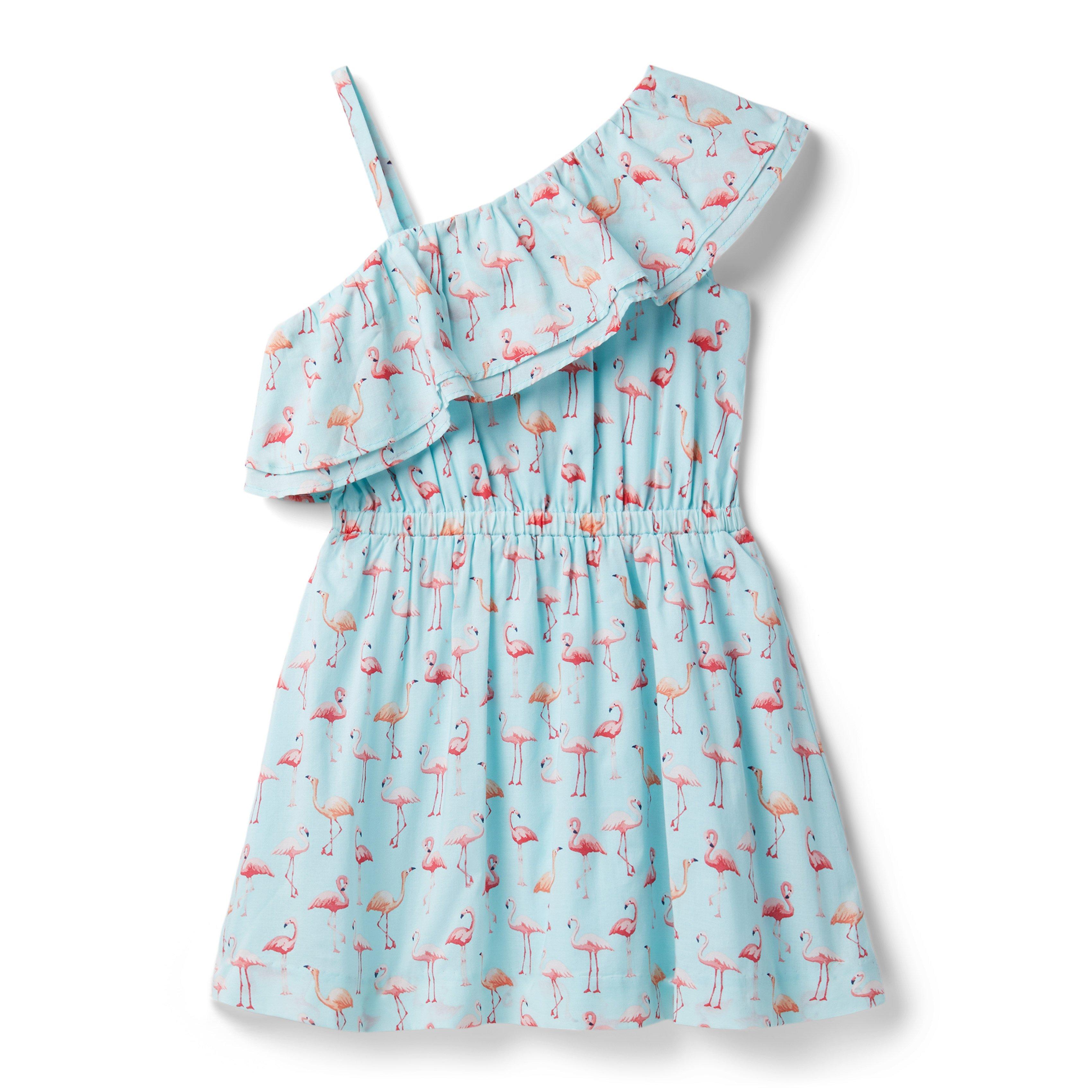 Flamingo Cold Shoulder Dress image number 0