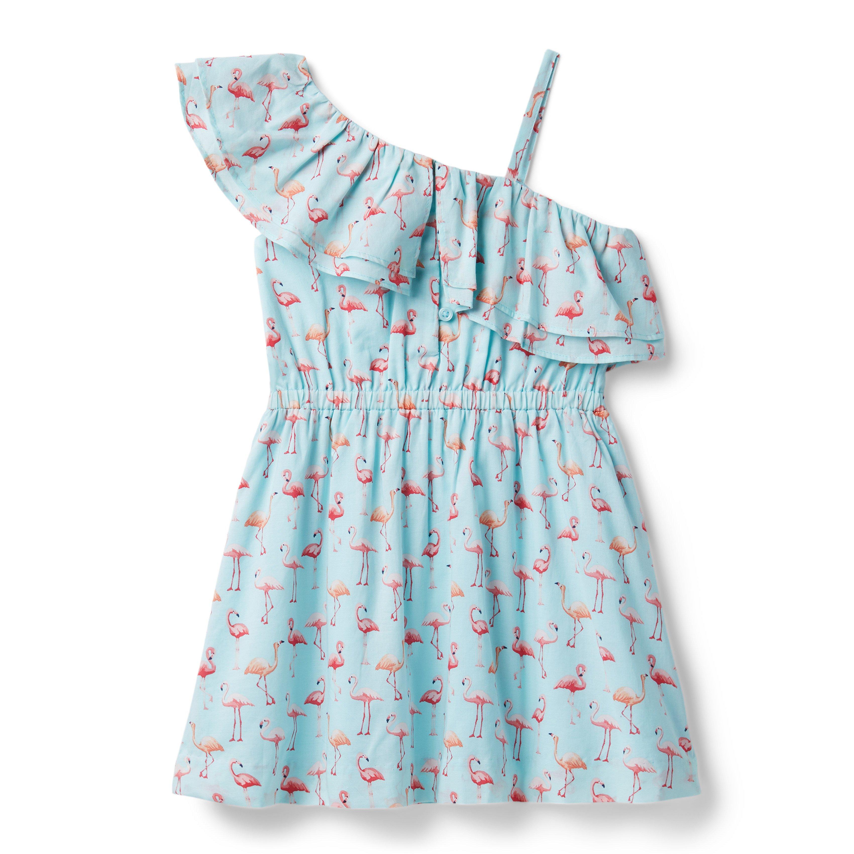 Flamingo Cold Shoulder Dress image number 1
