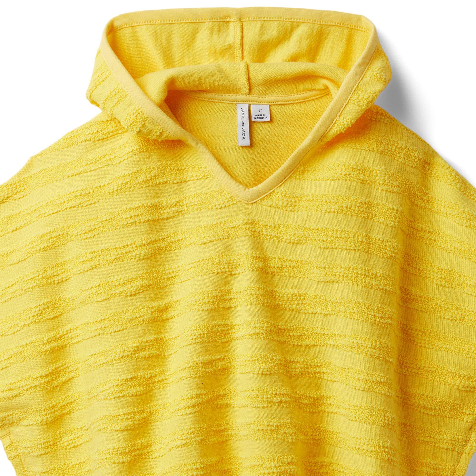 Textured Stripe Terry Swim Cover-Up image number 2
