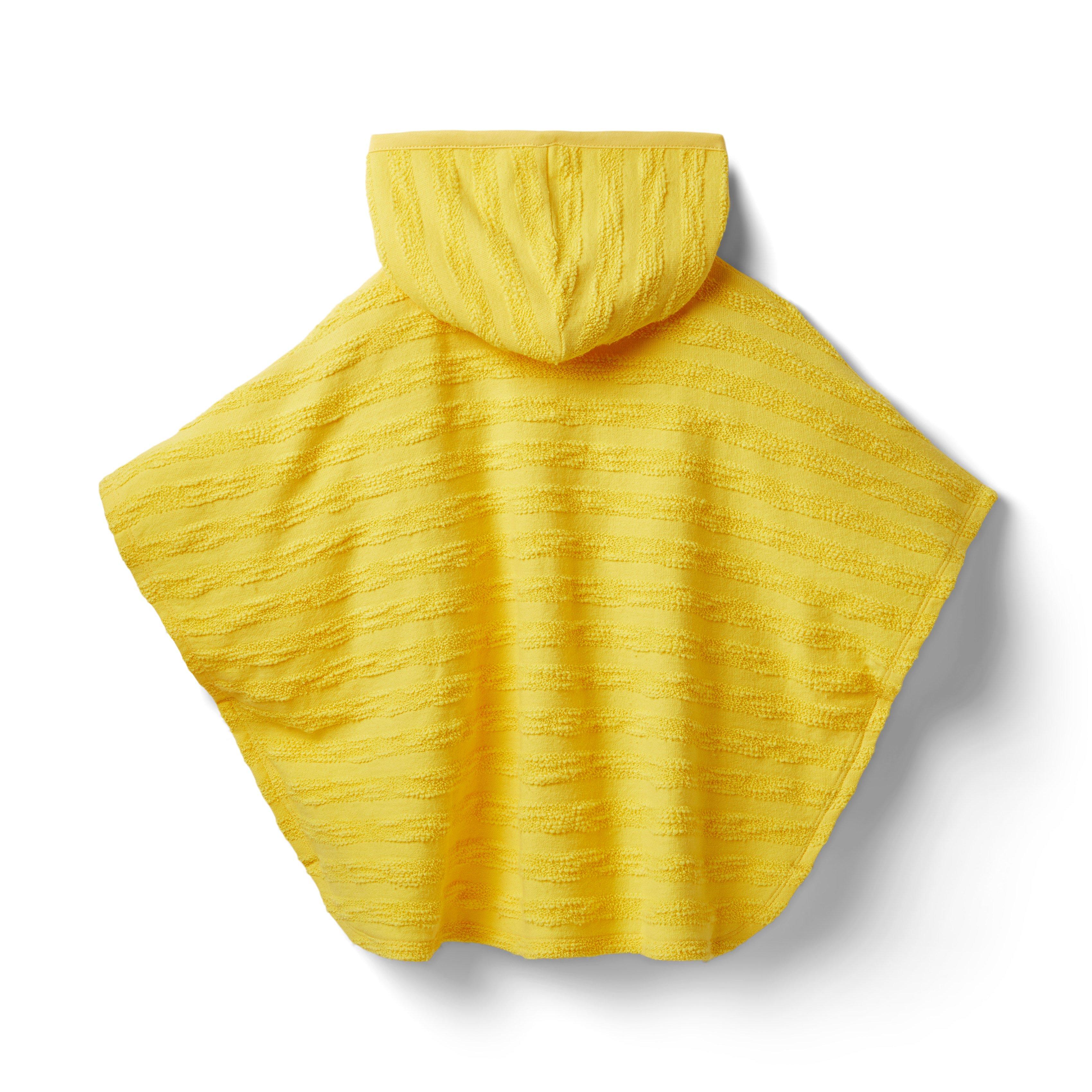 Textured Stripe Terry Swim Cover-Up image number 1