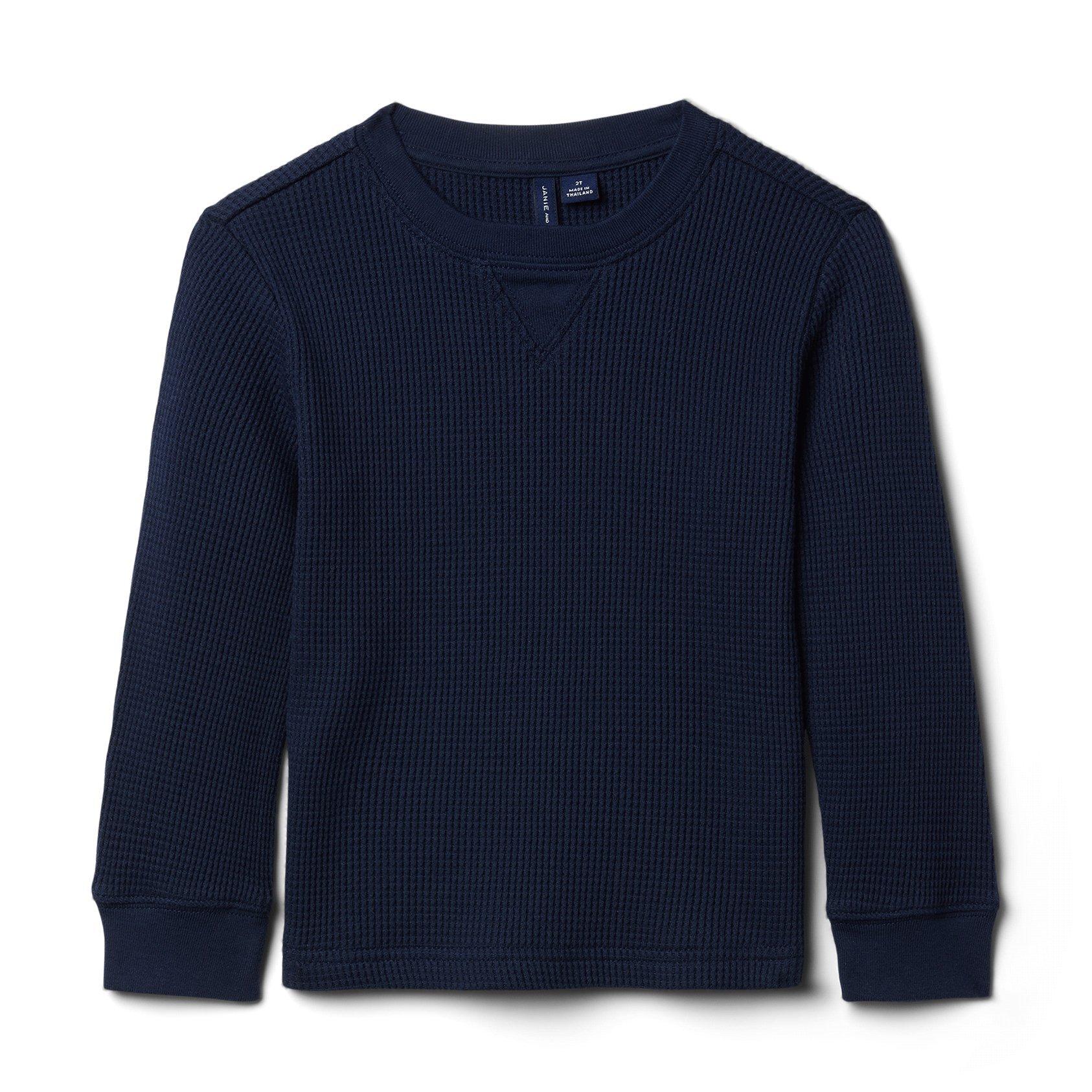 Waffle Crewneck Shirt image number 0